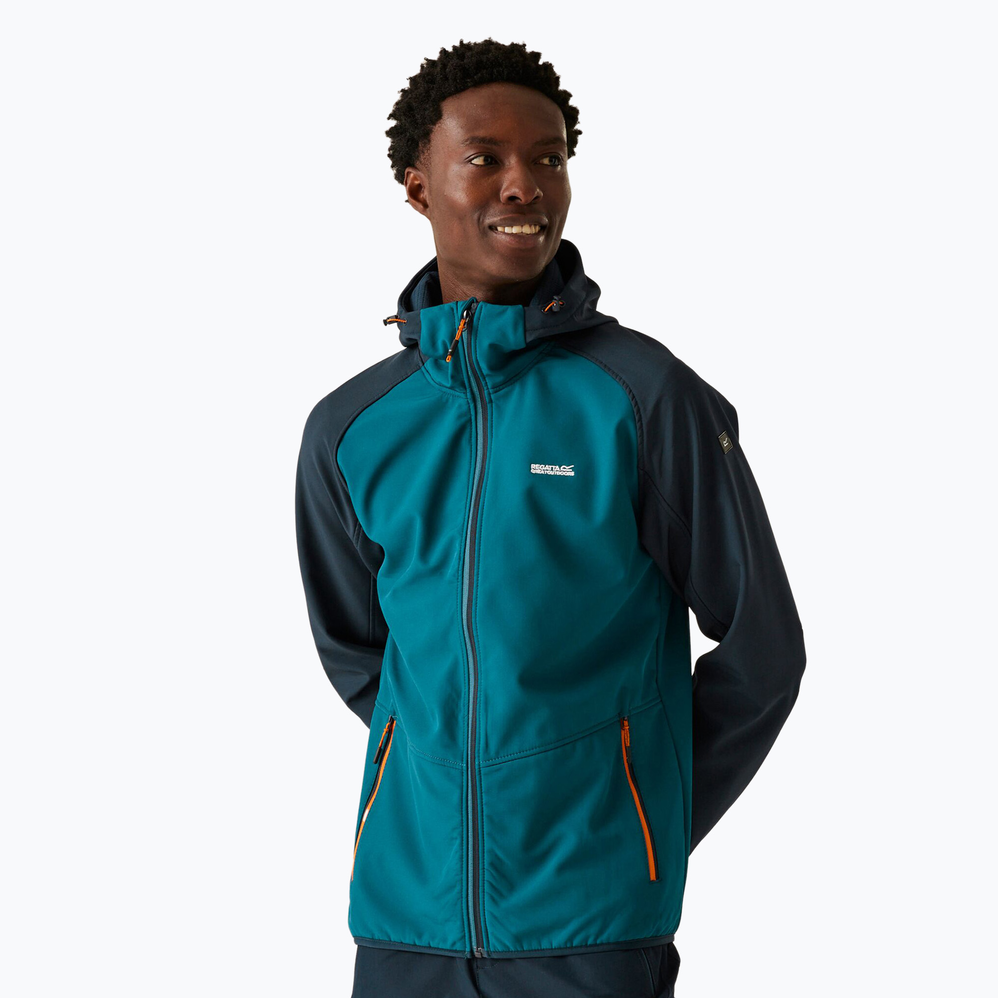 Kurtka softshell męska REGATTA Arec III moroccan blue/navy/fox | WYSYŁKA W 24H | 30 DNI NA ZWROT