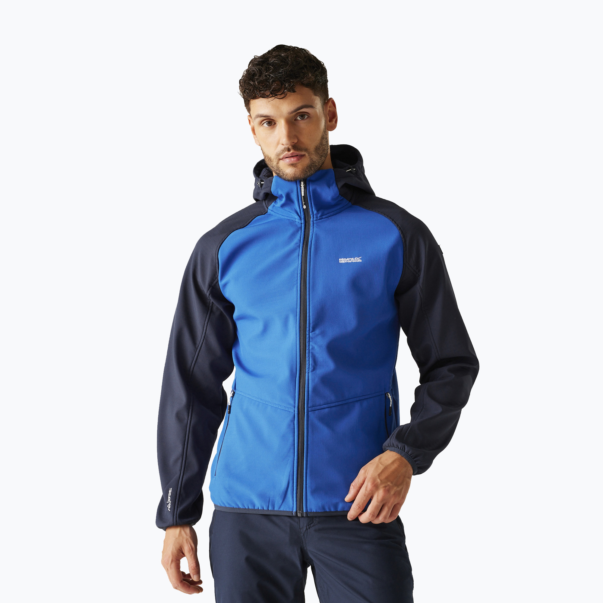 Kurtka softshell męska REGATTA Arec III olymp blue/navy | WYSYŁKA W 24H | 30 DNI NA ZWROT