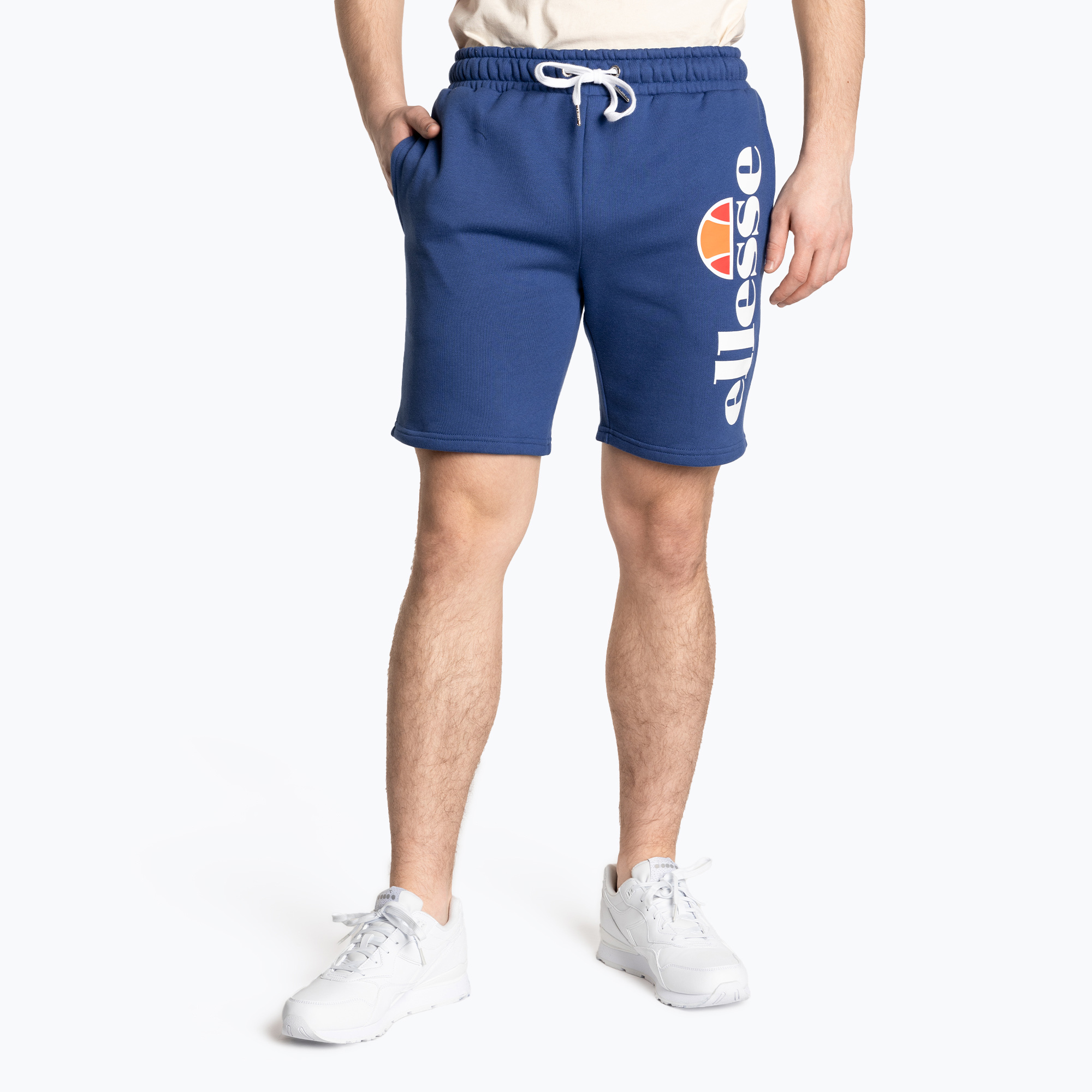 Spodenki męskie Ellesse Bossini Fleece navy | WYSYŁKA W 24H | 30 DNI NA ZWROT