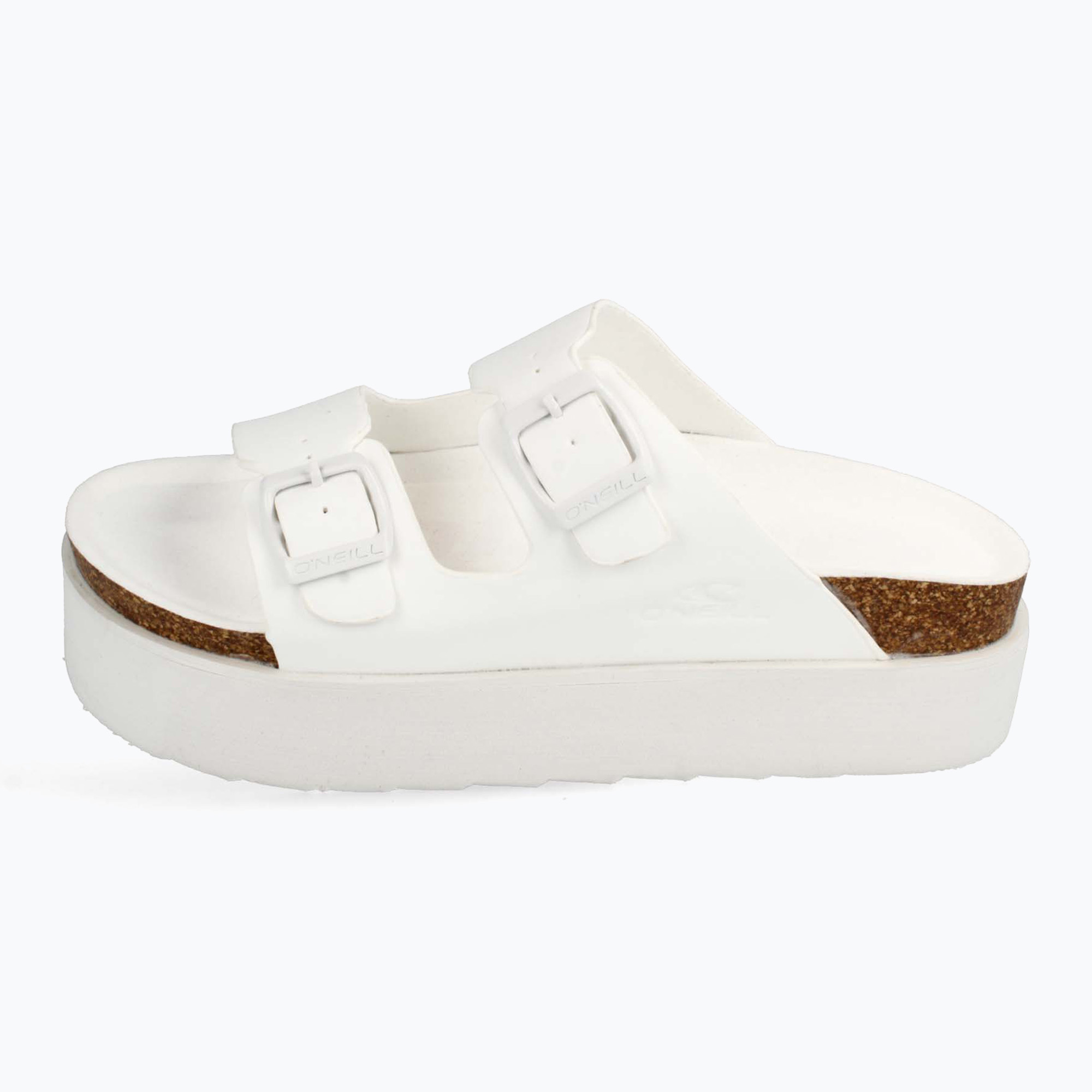 Klapki damskie O'Neill Sandy Platform Slider Low off white 