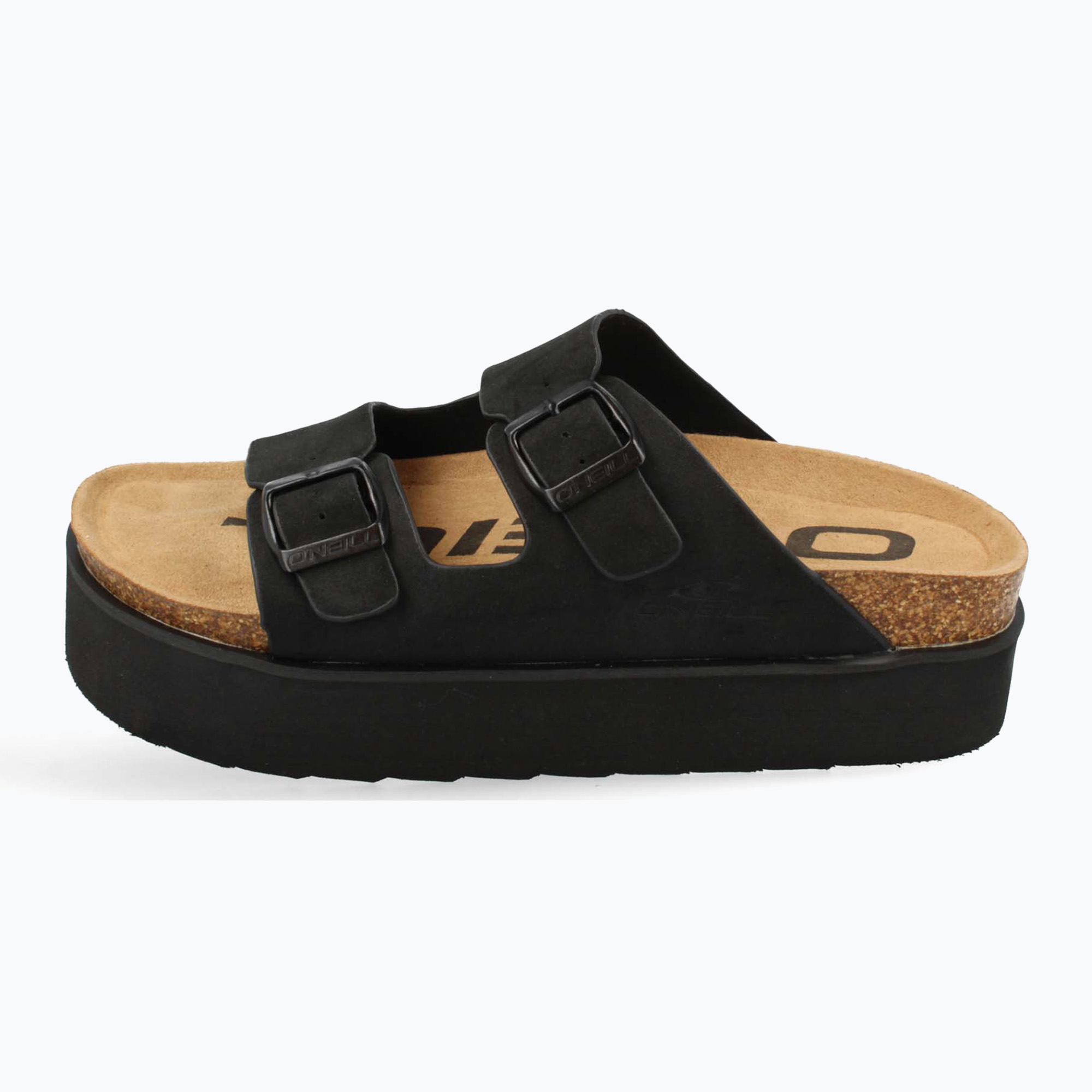 Klapki damskie O'Neill Sandy Platform Slider Low black 