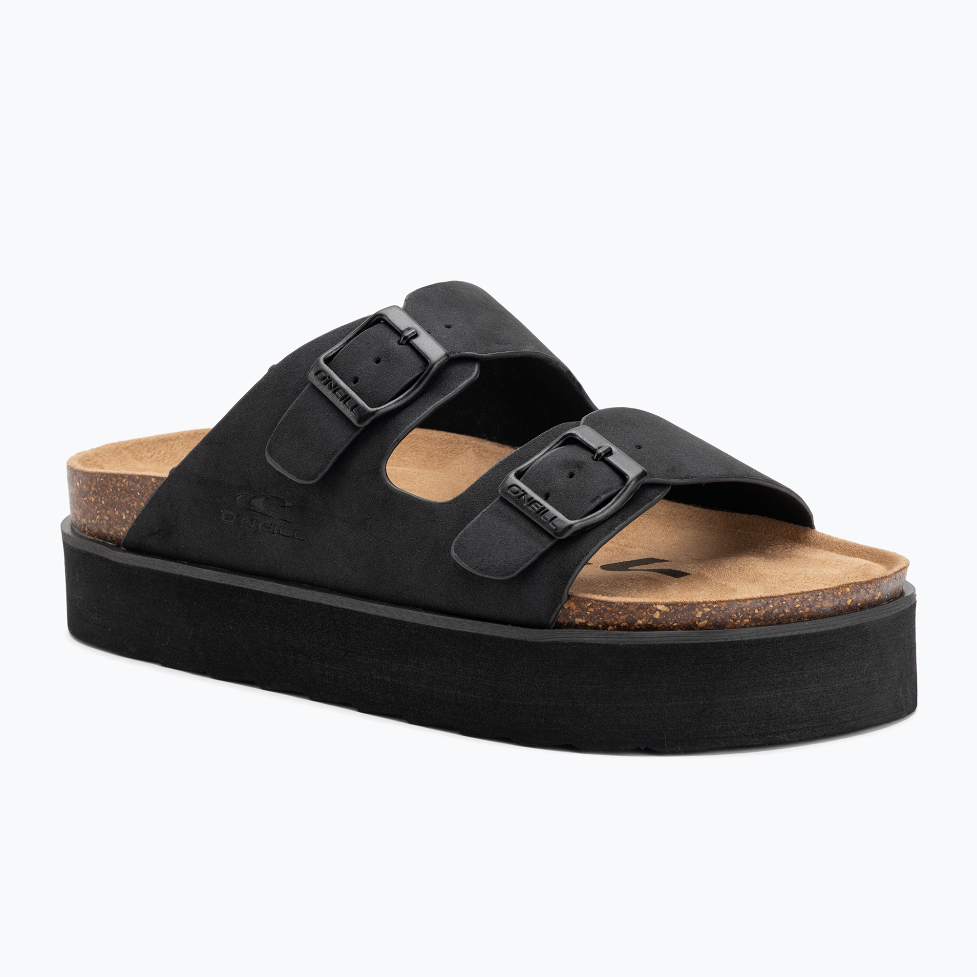 Klapki damskie O'Neill Sandy Platform Slider Low black 