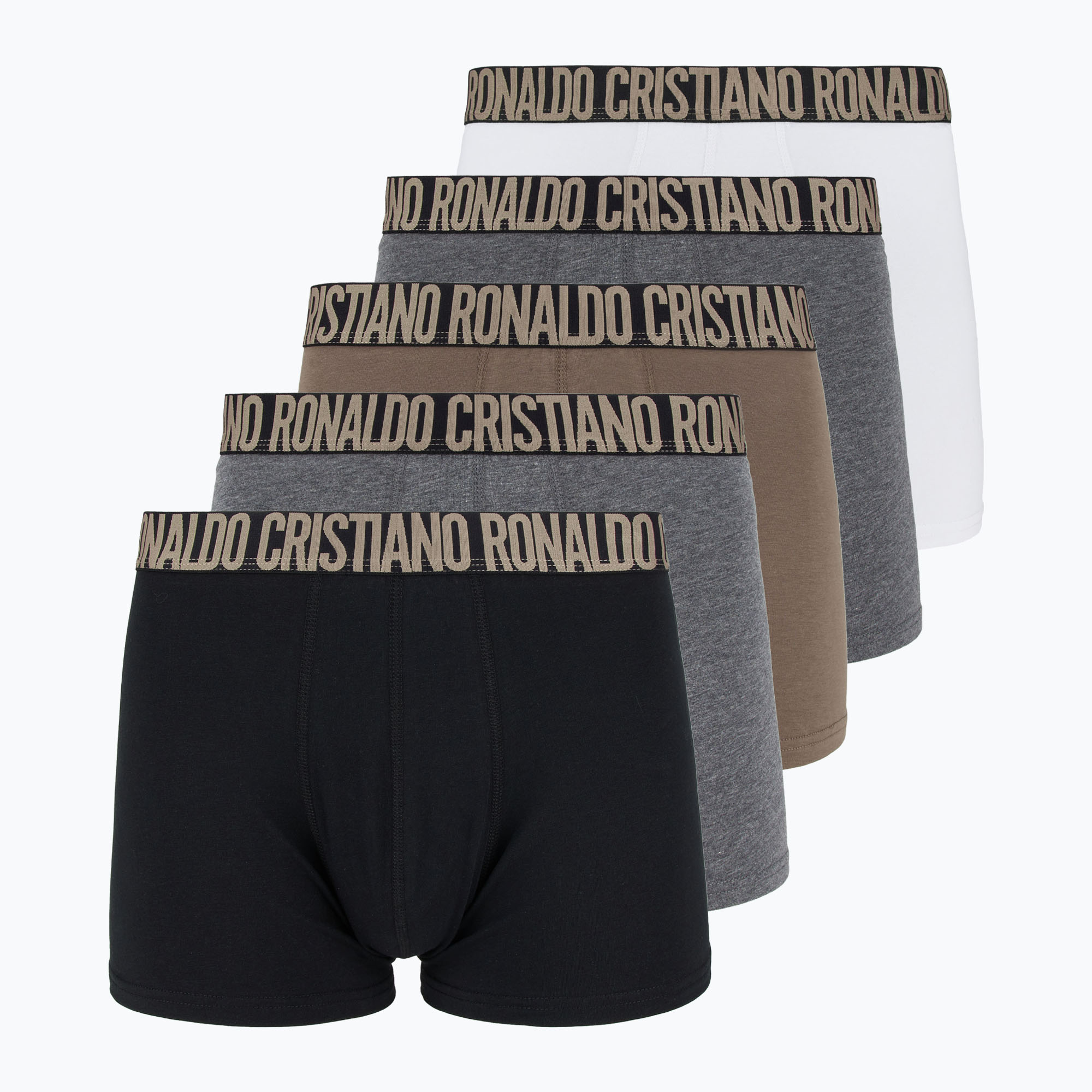 Bokserki męskie CR7 Basic Trunk 5 par 2413 multicolur 
