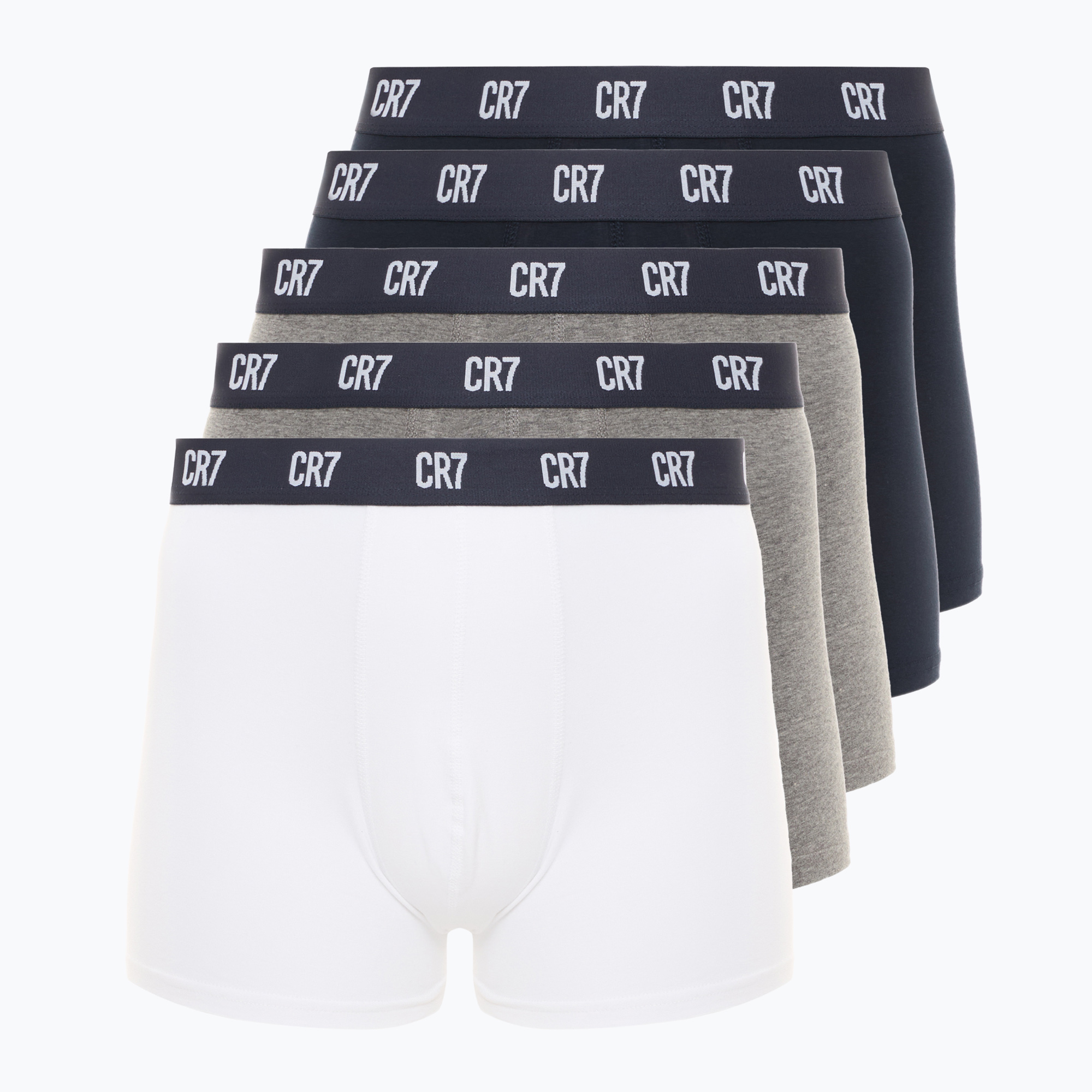 Bokserki męskie CR7 Basic Trunk 5 par 2336 multicolur 
