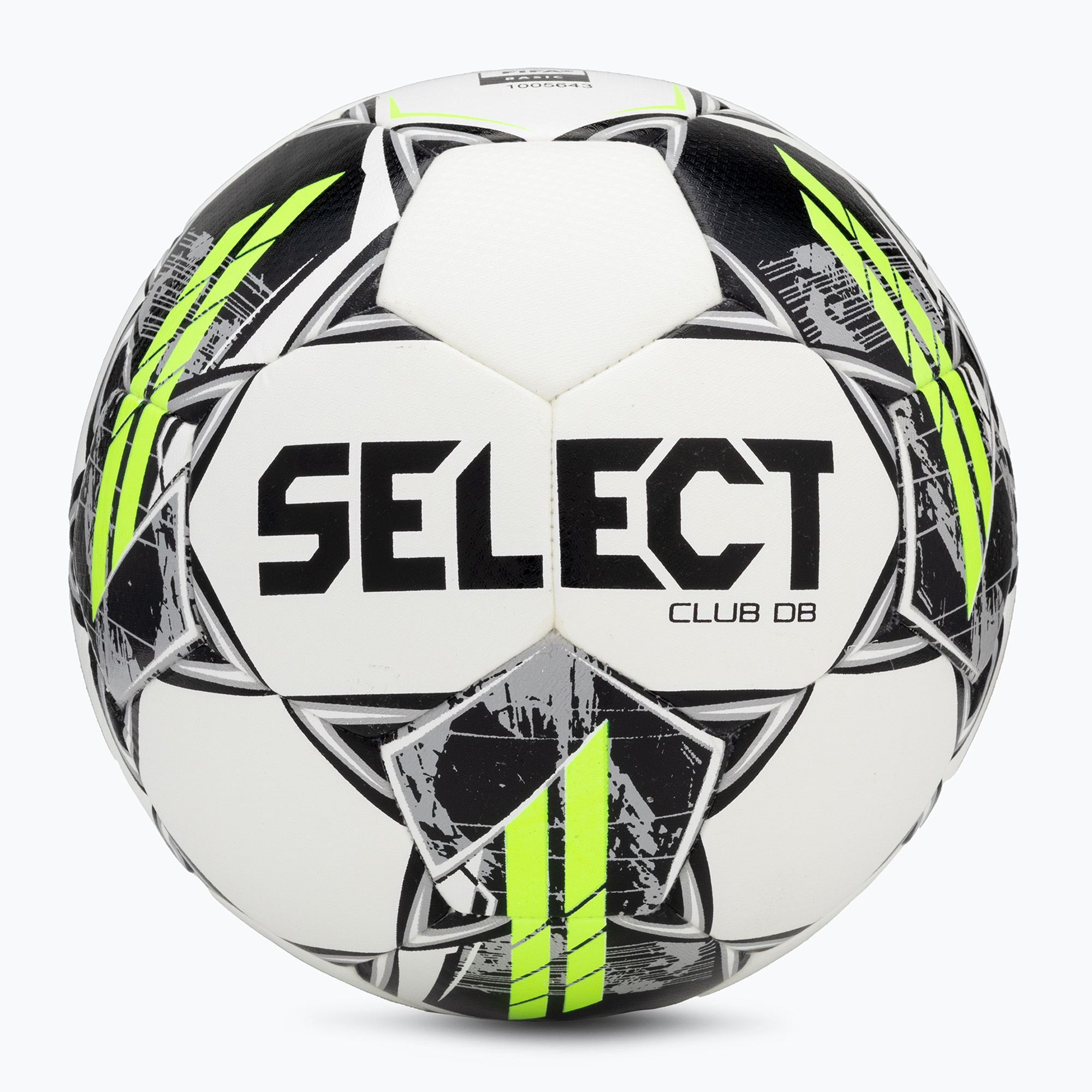 Piłka do piłki nożnej SELECT Club DB v23 white/grey rozmiar 5 | WYSYŁKA W 24H | 30 DNI NA ZWROT