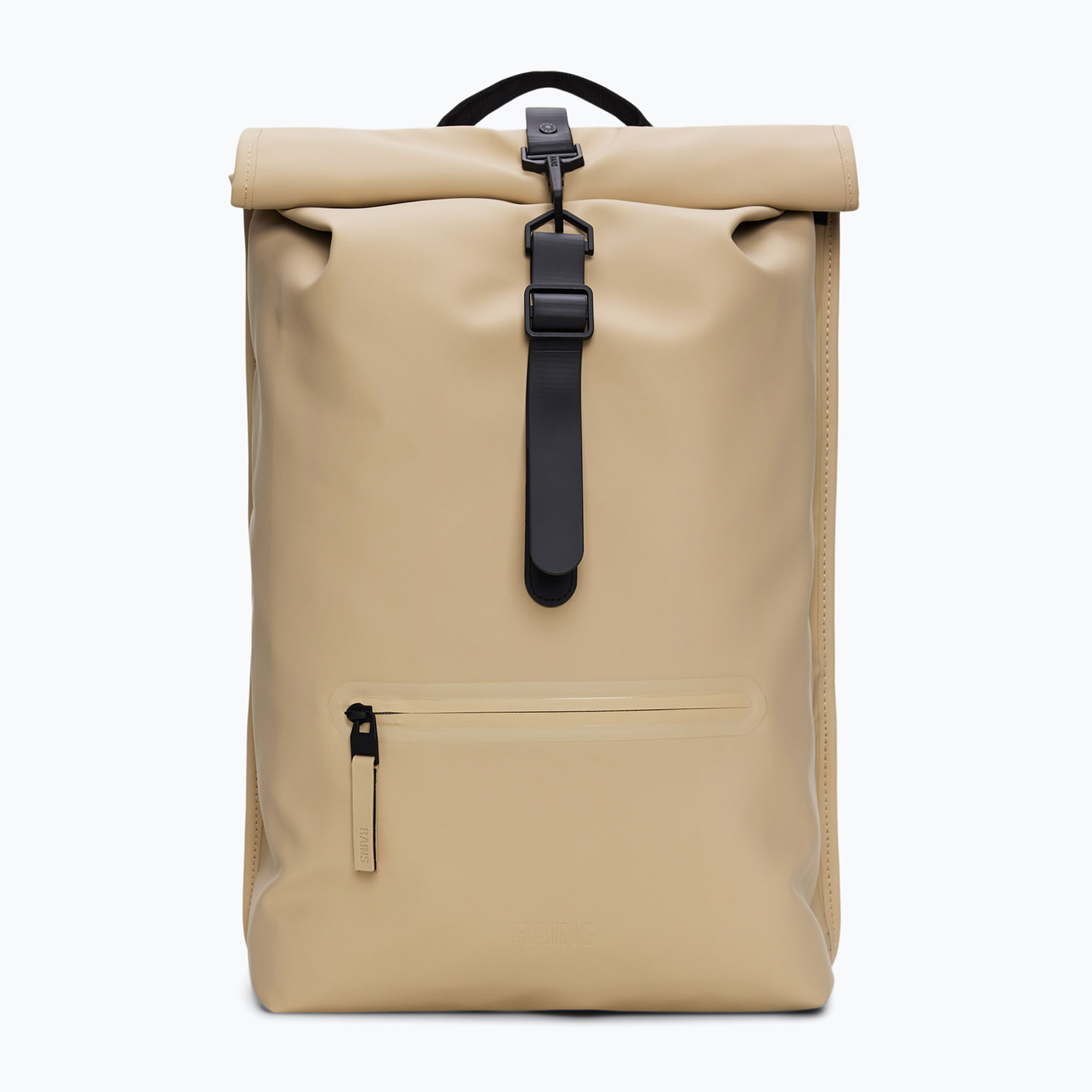 Plecak miejski Rains Rucksack Rolltop W3 13 l sand | WYSYŁKA W 24H | 30 DNI NA ZWROT