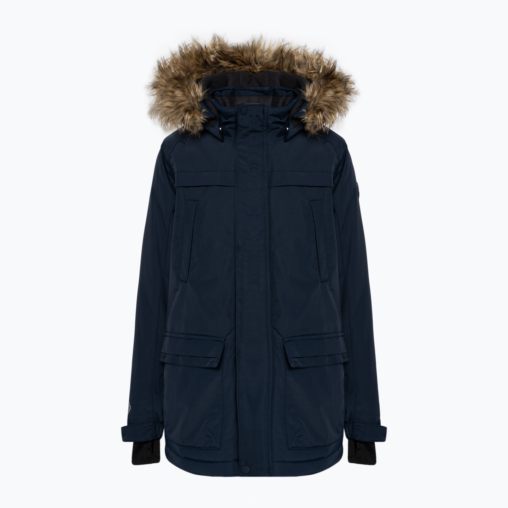 Kurtka zimowa dziecięca Color Kids Parka w. Fake Fur AF 10.000 total eclipse | WYSYŁKA W 24H | 30 DNI NA ZWROT