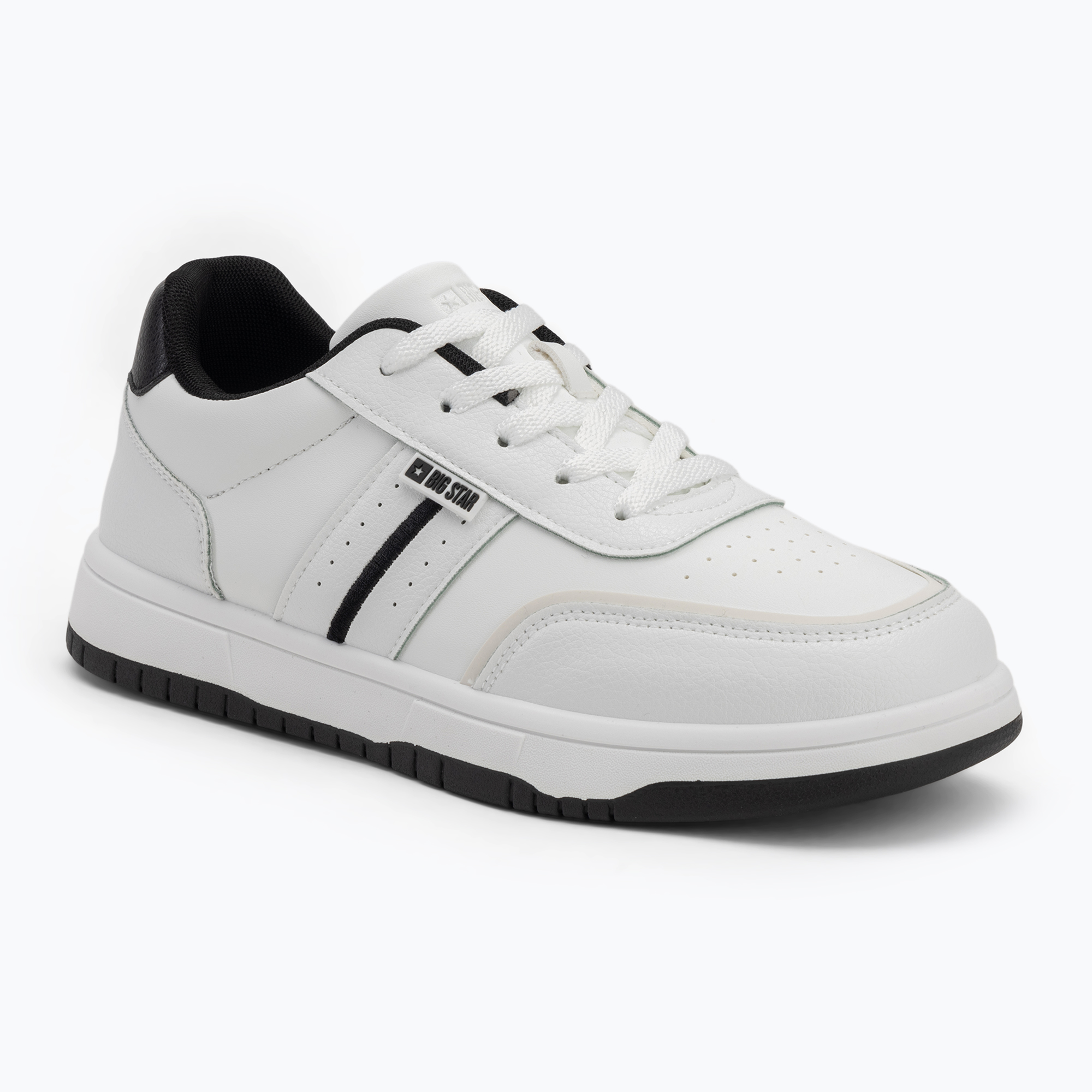 Buty męskie BIG STAR RR174263 biały/czarny 