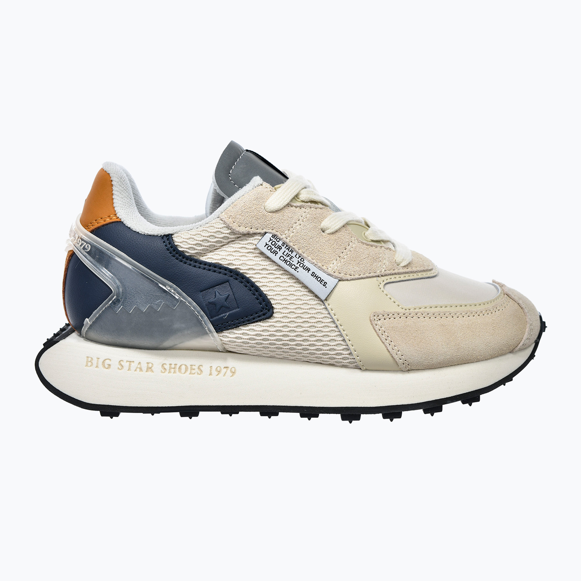 Buty damskie BIG STAR RR274998 beżowy 