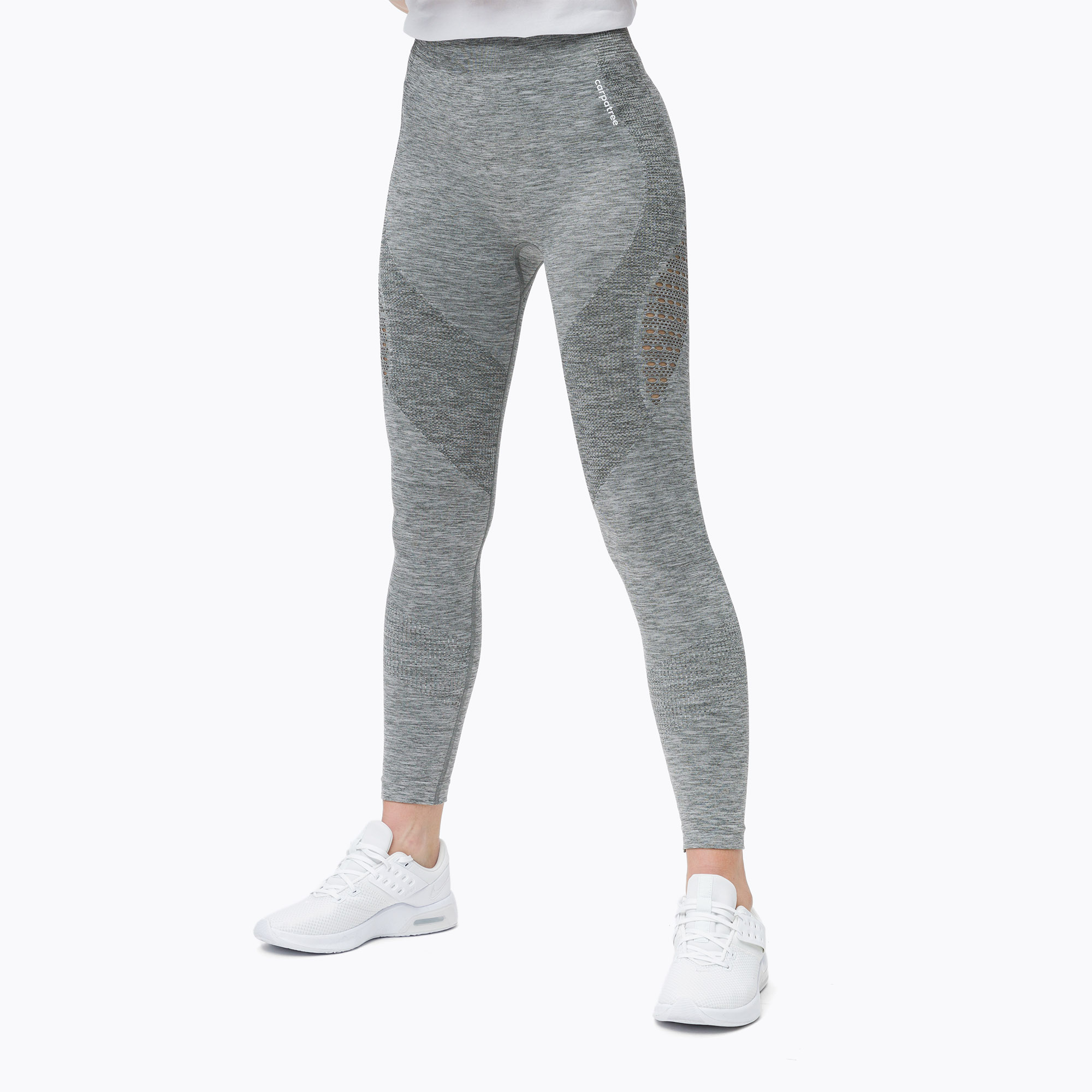 Legginsy damskie Carpatree Phase Seamless melange grey | WYSYŁKA W 24H | 30 DNI NA ZWROT