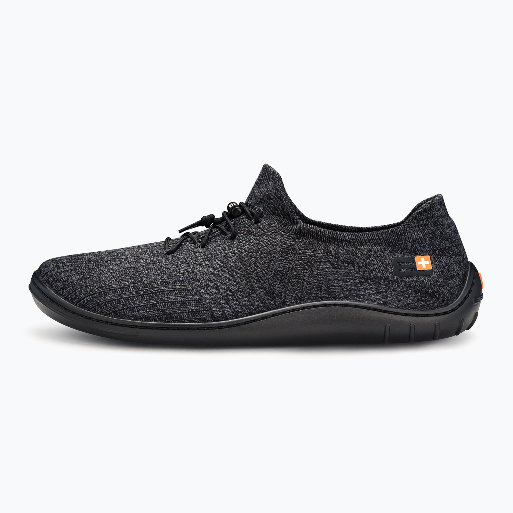 Buty barefoot męskie Brubeck Barefoot Merino grafitowy/czarny 