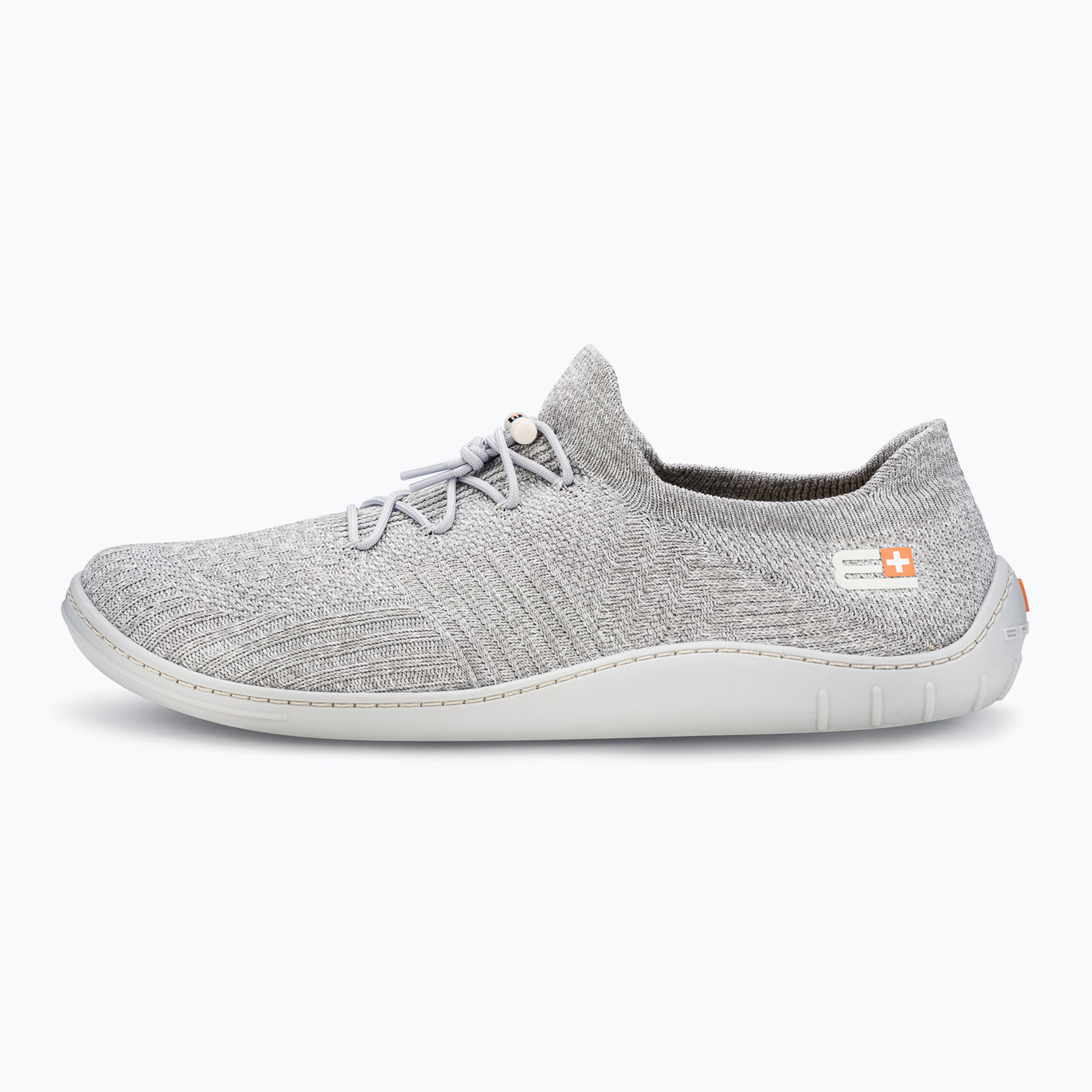 Buty barefoot męskie Brubeck Barefoot Merino jasnoszary/szary 