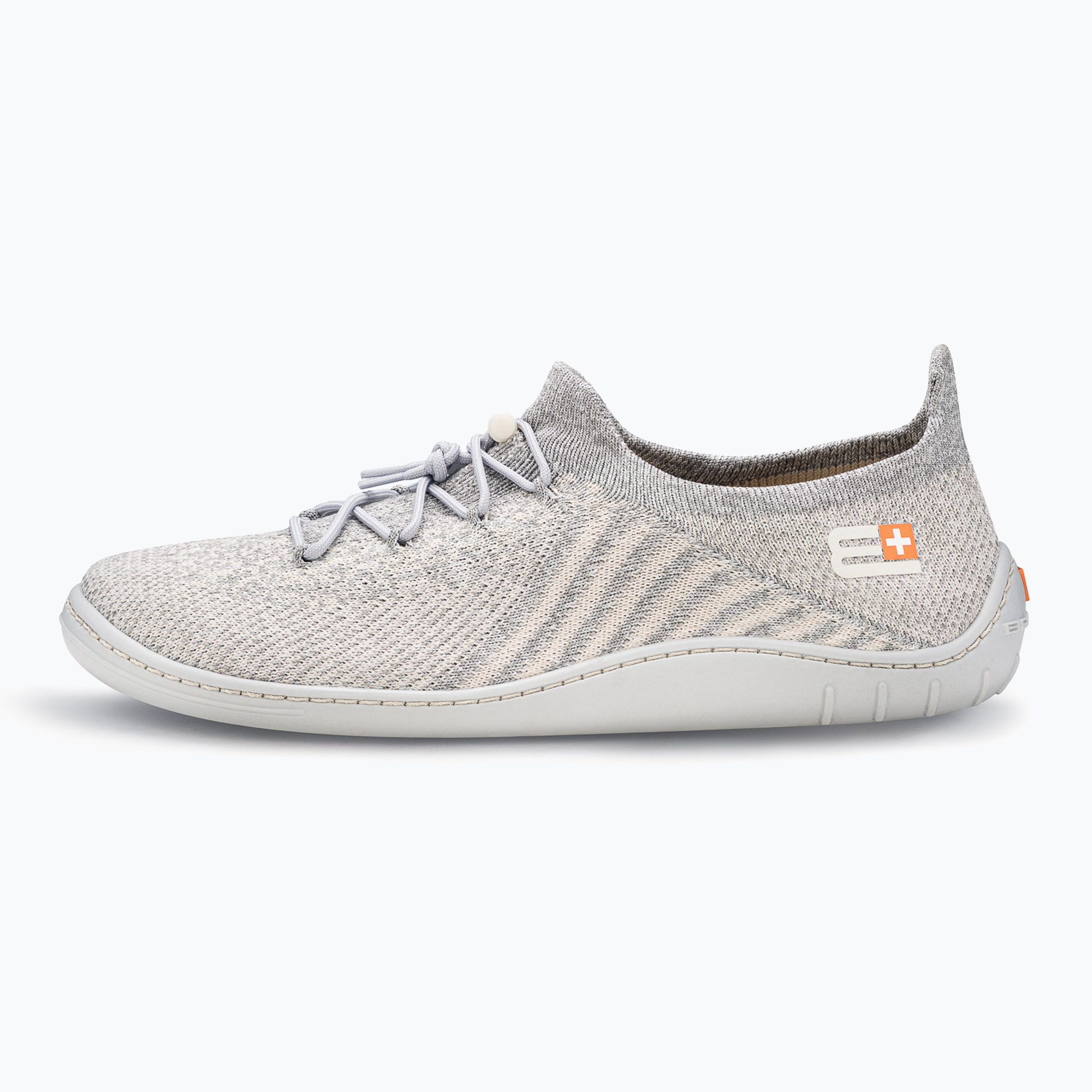 Buty barefoot damskie Brubeck Barefoot Merino jasnoszary/szary 