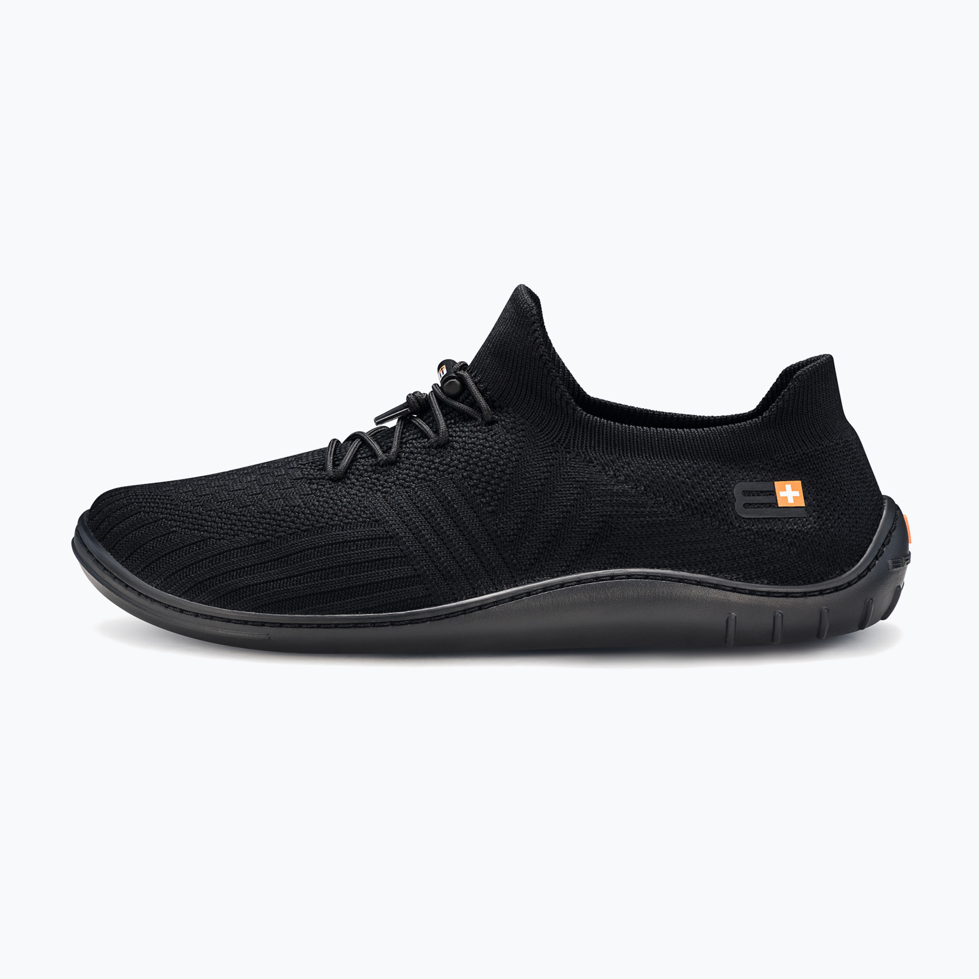 Buty barefoot męskie Brubeck Barefoot Merino czarny/czarny 
