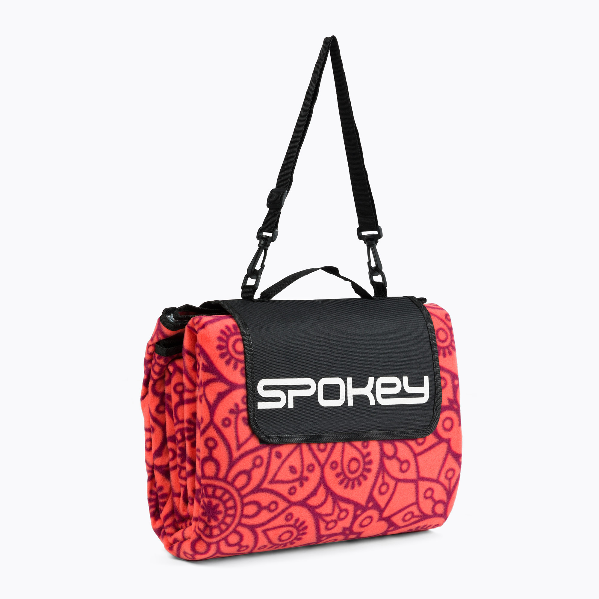 Koc piknikowy Spokey Picnic Mandala czerwony 928253 | WYSYŁKA W 24H | 30 DNI NA ZWROT
