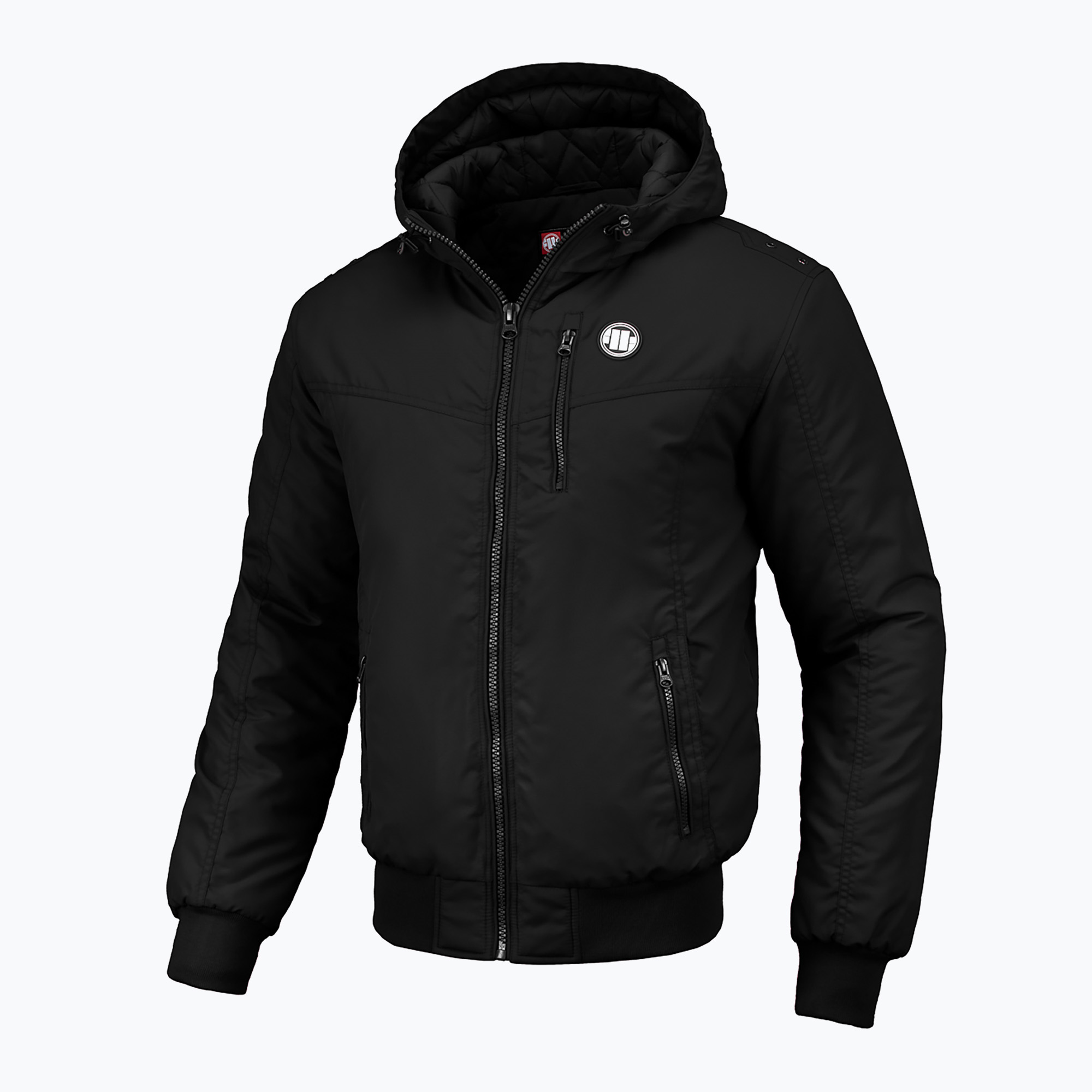 Kurtka zimowa męska Pitbull West Coast Cabrillo Hooded black | WYSYŁKA W 24H | 30 DNI NA ZWROT