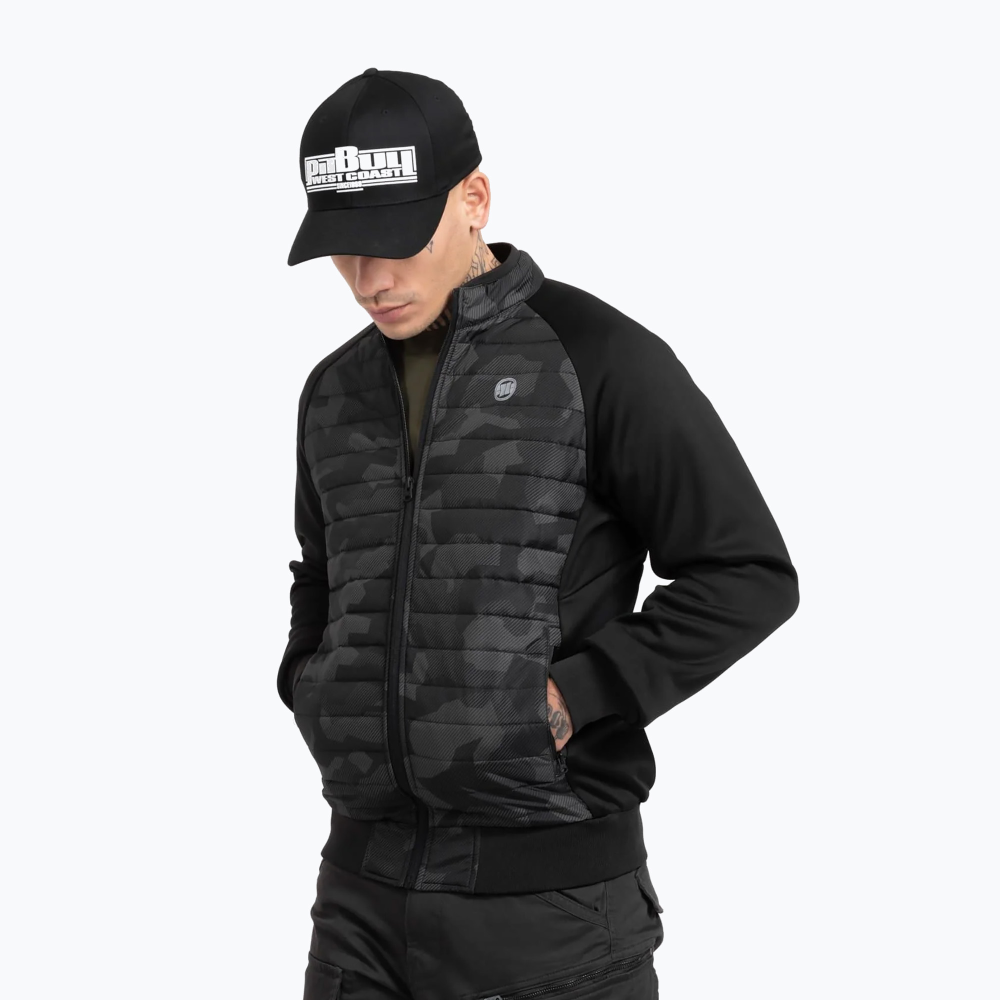 Kurtka męska Pitbull West Coast Pacific black/camo | WYSYŁKA W 24H | 30 DNI NA ZWROT