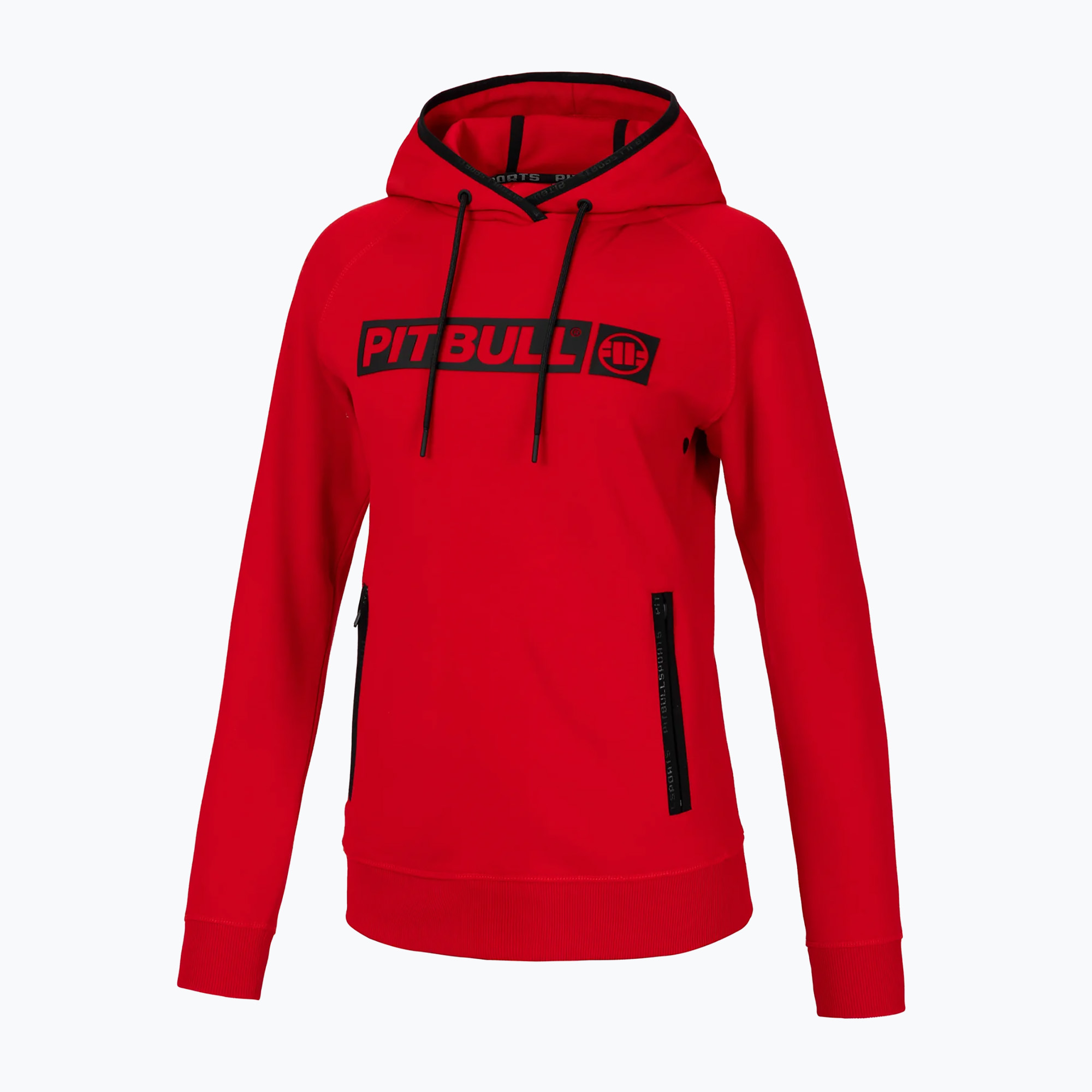 Bluza damska Pitbull Georgia Hooded red | WYSYŁKA W 24H | 30 DNI NA ZWROT