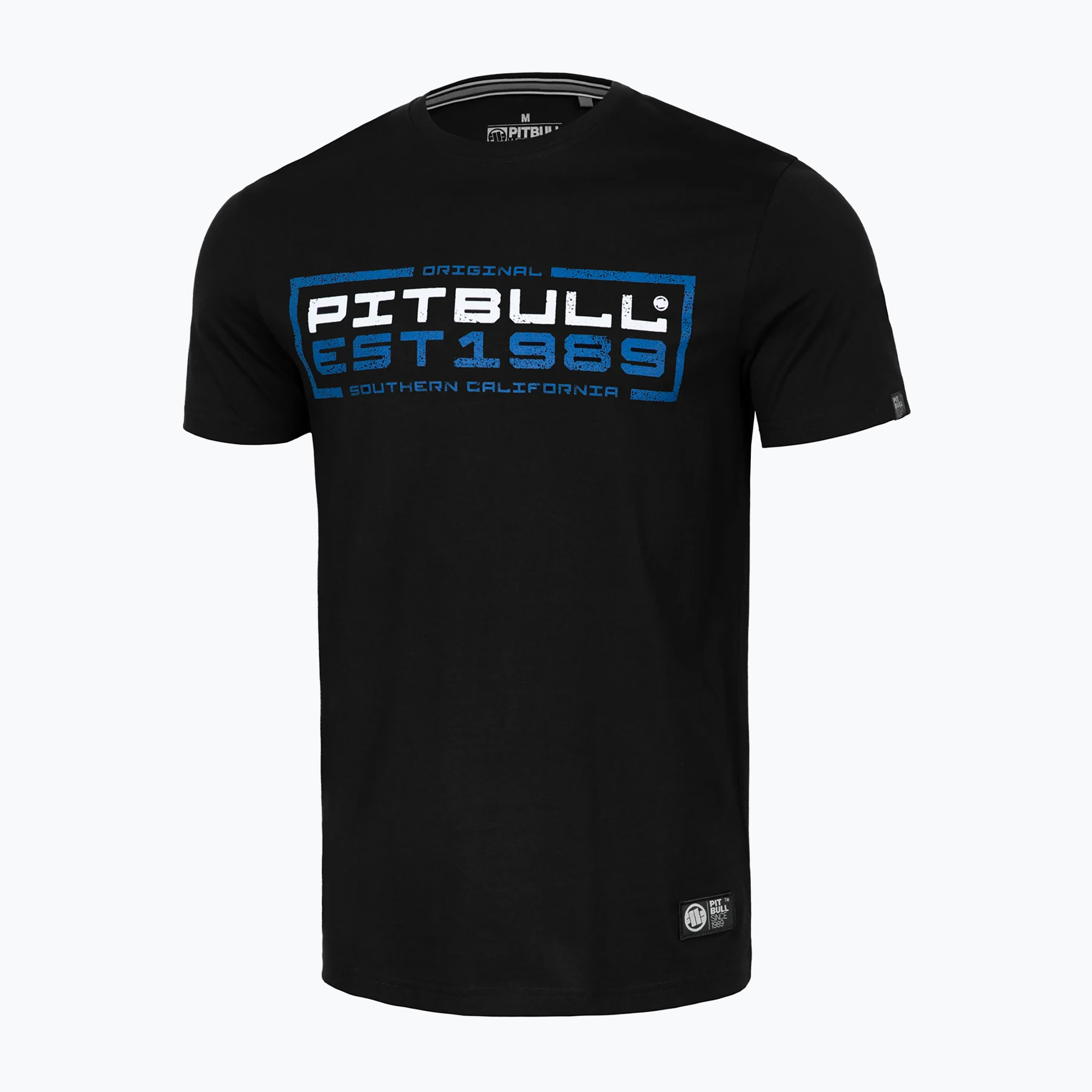 Zdjęcia - Ubrania do sportów walki Koszulka męska Pitbull West Coast In Blue black | WYSYŁKA W 24H | 30 DNI N