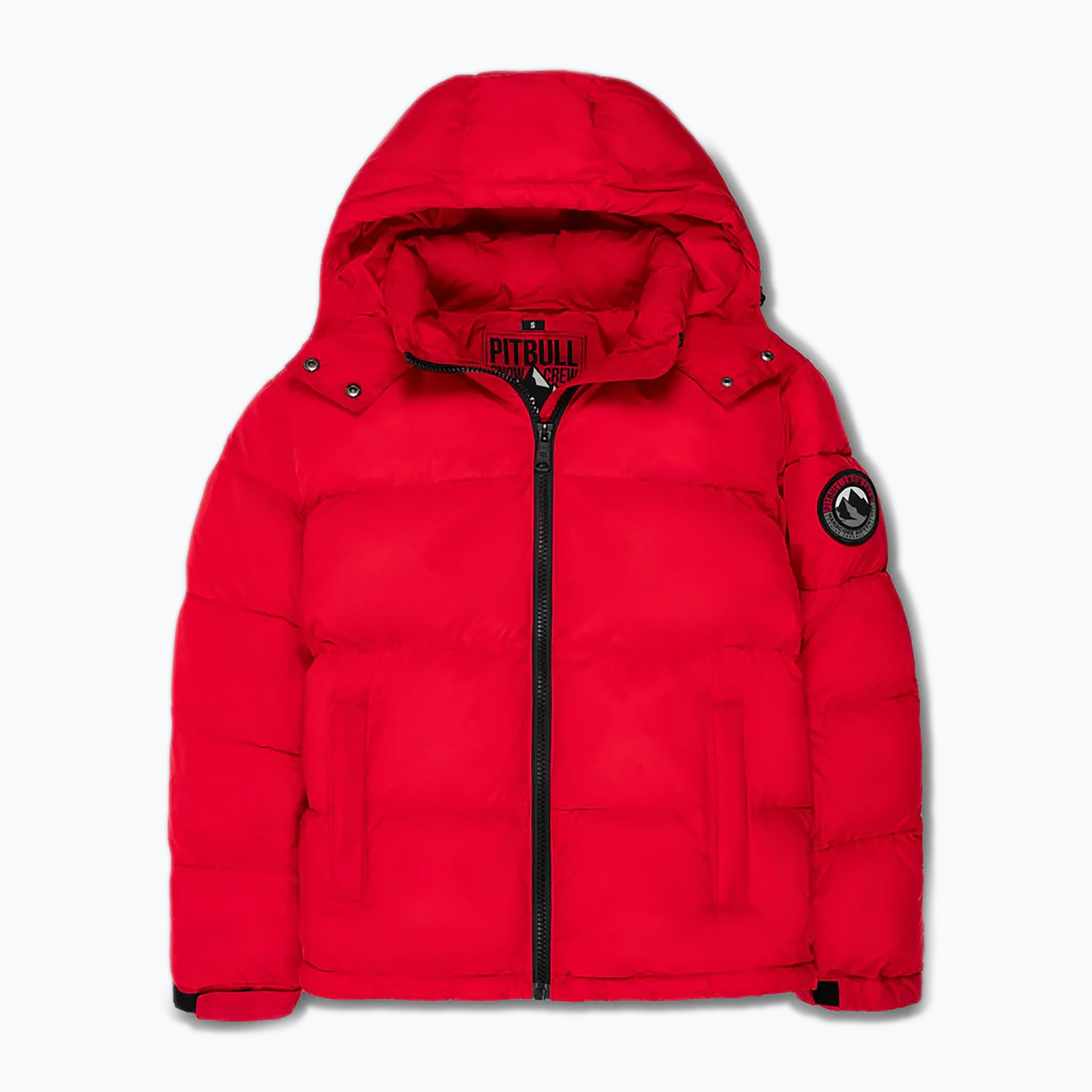 Kurtka zimowa damska Pitbull Cleo Quilted Hooded red | WYSYŁKA W 24H | 30 DNI NA ZWROT