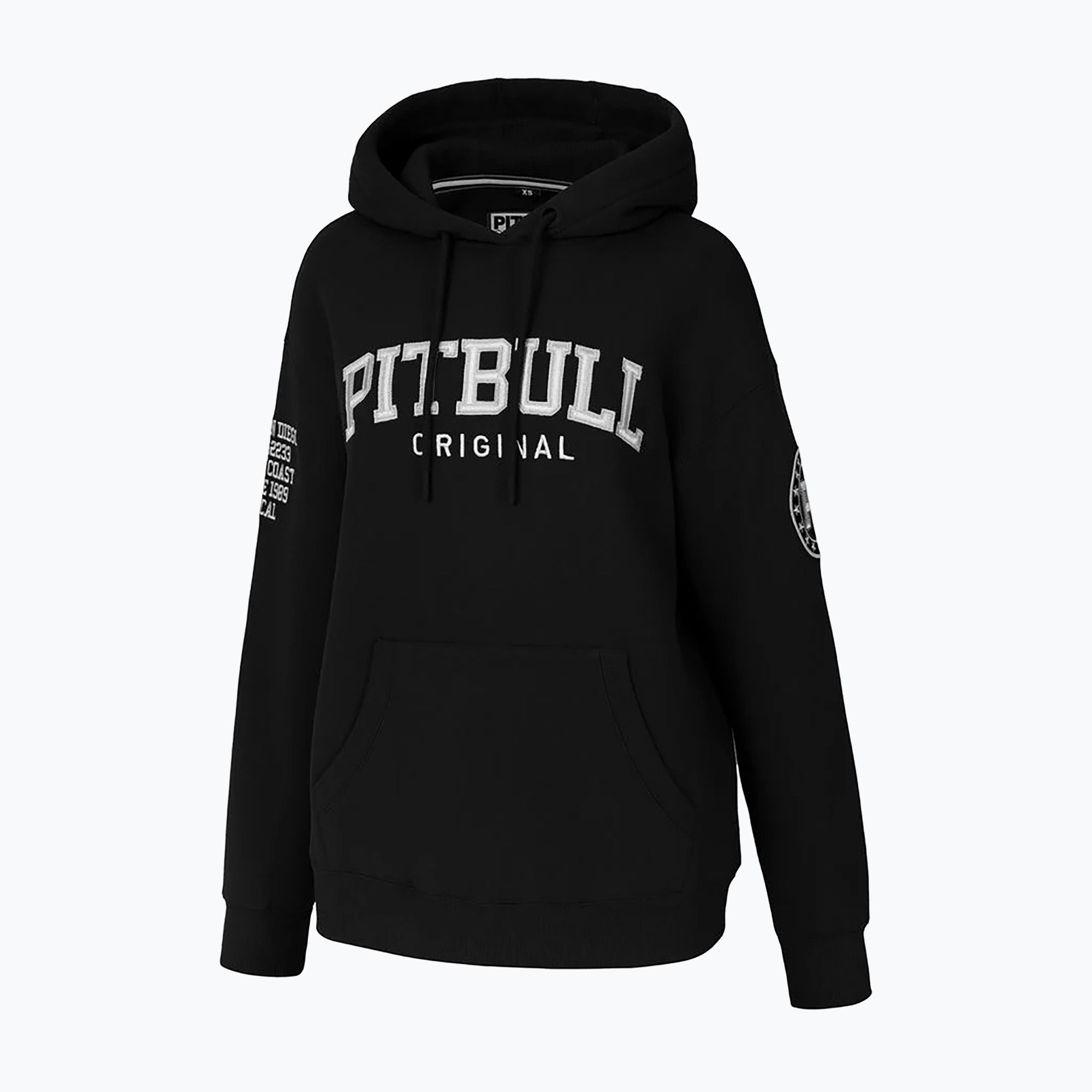 Bluza damska Pitbull Tyrian Hooded black | WYSYŁKA W 24H | 30 DNI NA ZWROT