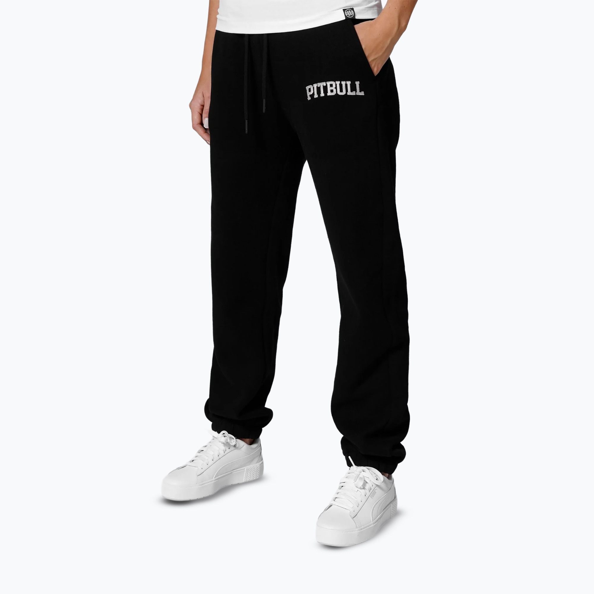 Spodnie damskie Pitbull Tyrian Trackpants black 