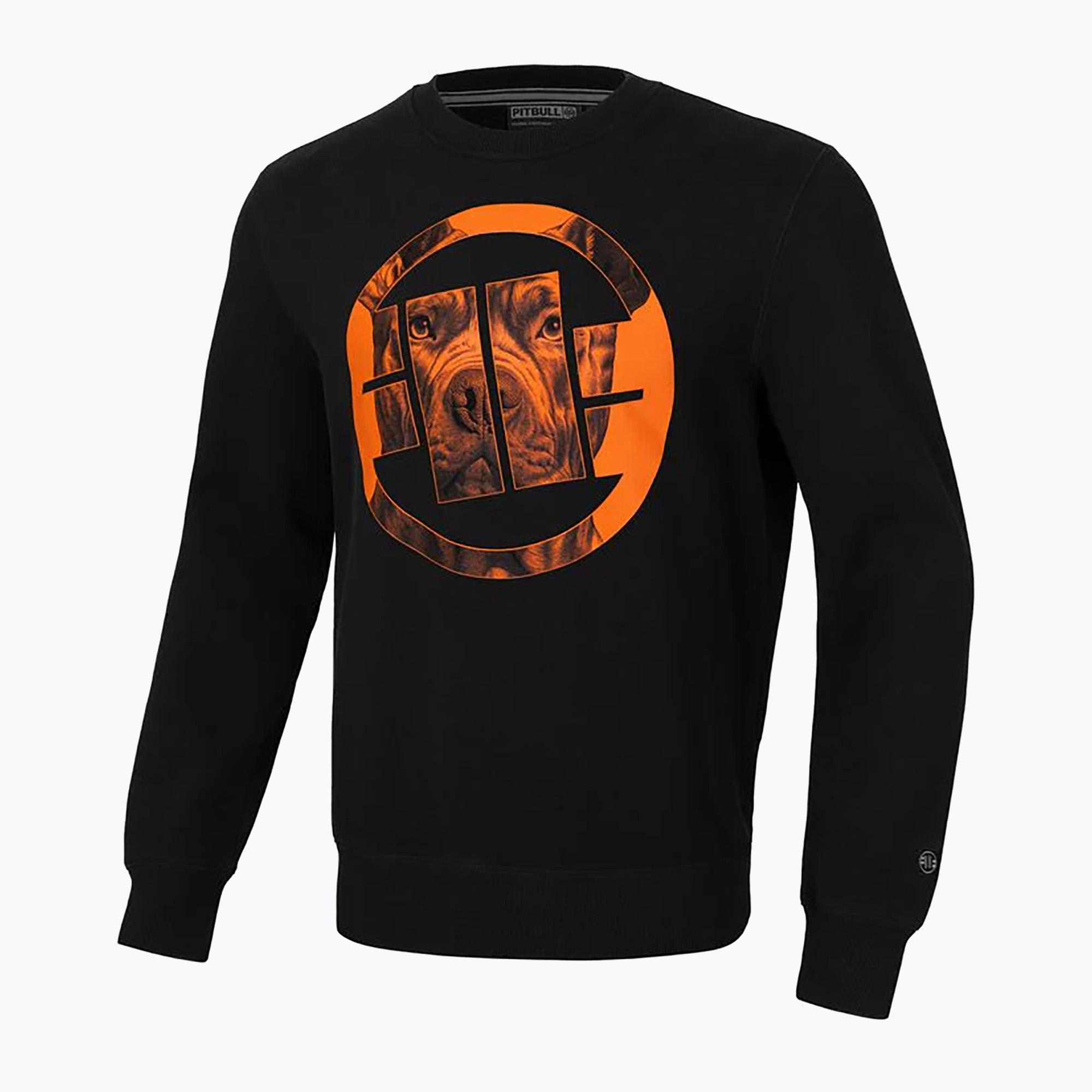 Bluza męska Pitbull Crewneck Orange Dog 24 black | WYSYŁKA W 24H | 30 DNI NA ZWROT