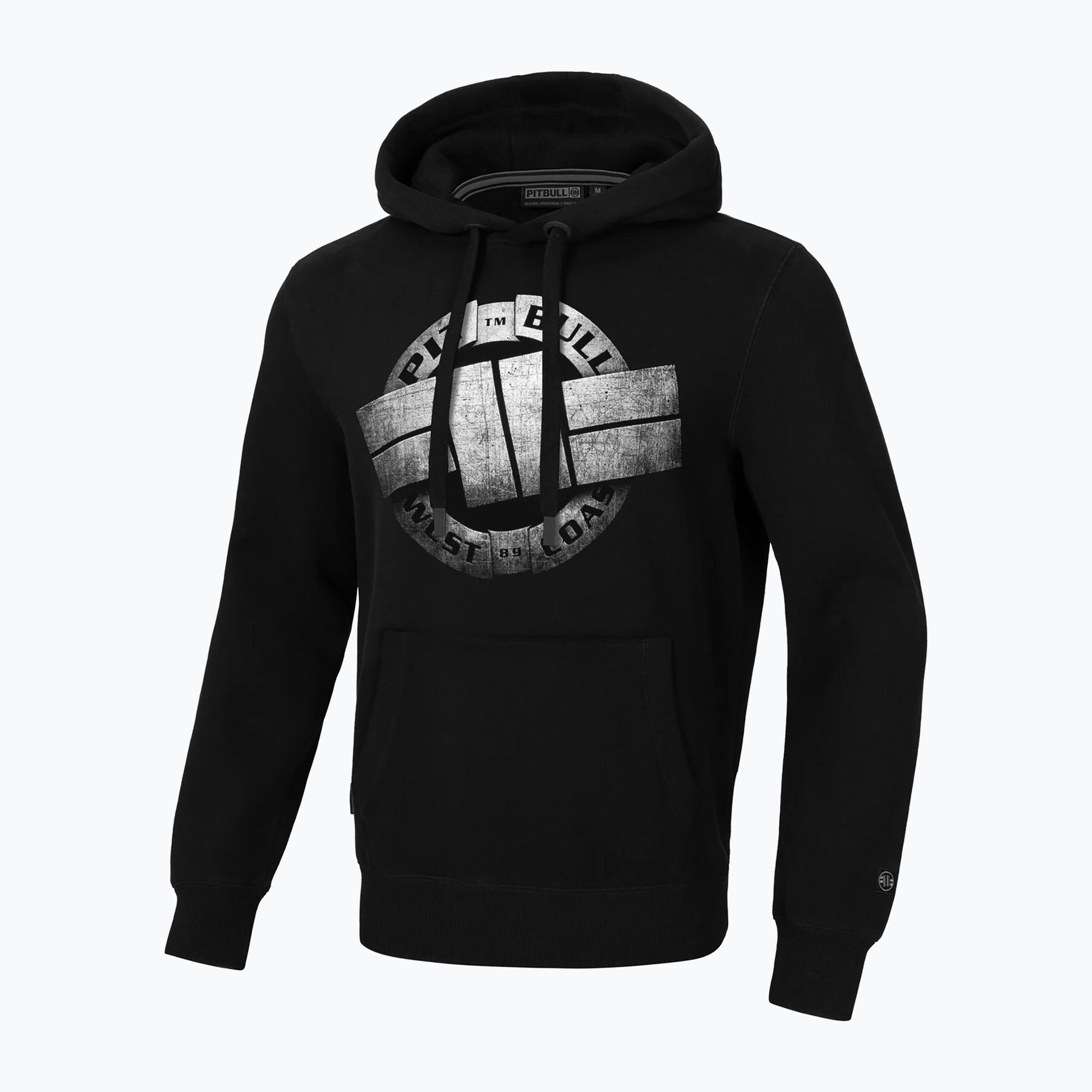 Bluza męska Pitbull Hooded Steel Logo X black | WYSYŁKA W 24H | 30 DNI NA ZWROT