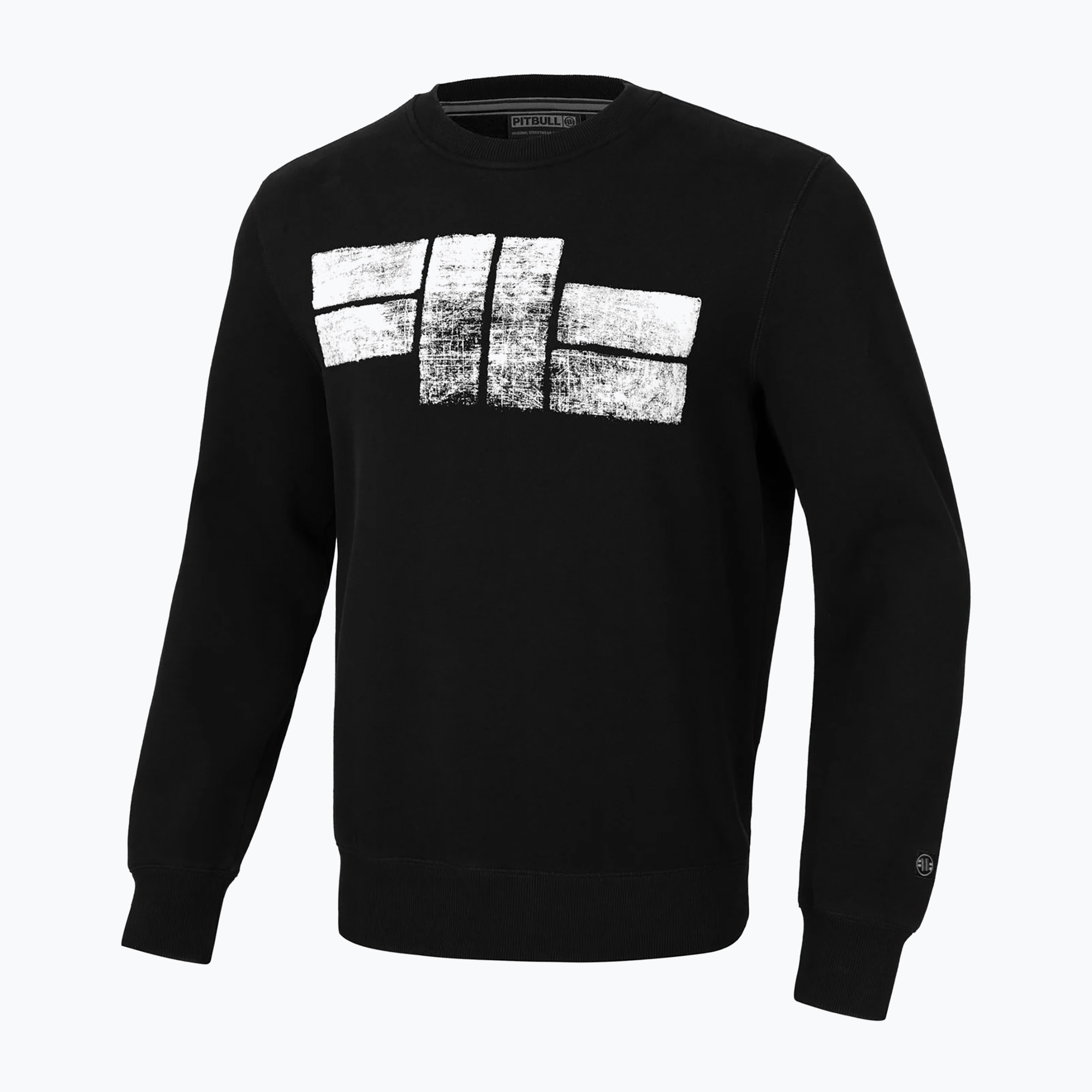 Bluza męska Pitbull Crewneck Classic Logo black | WYSYŁKA W 24H | 30 DNI NA ZWROT