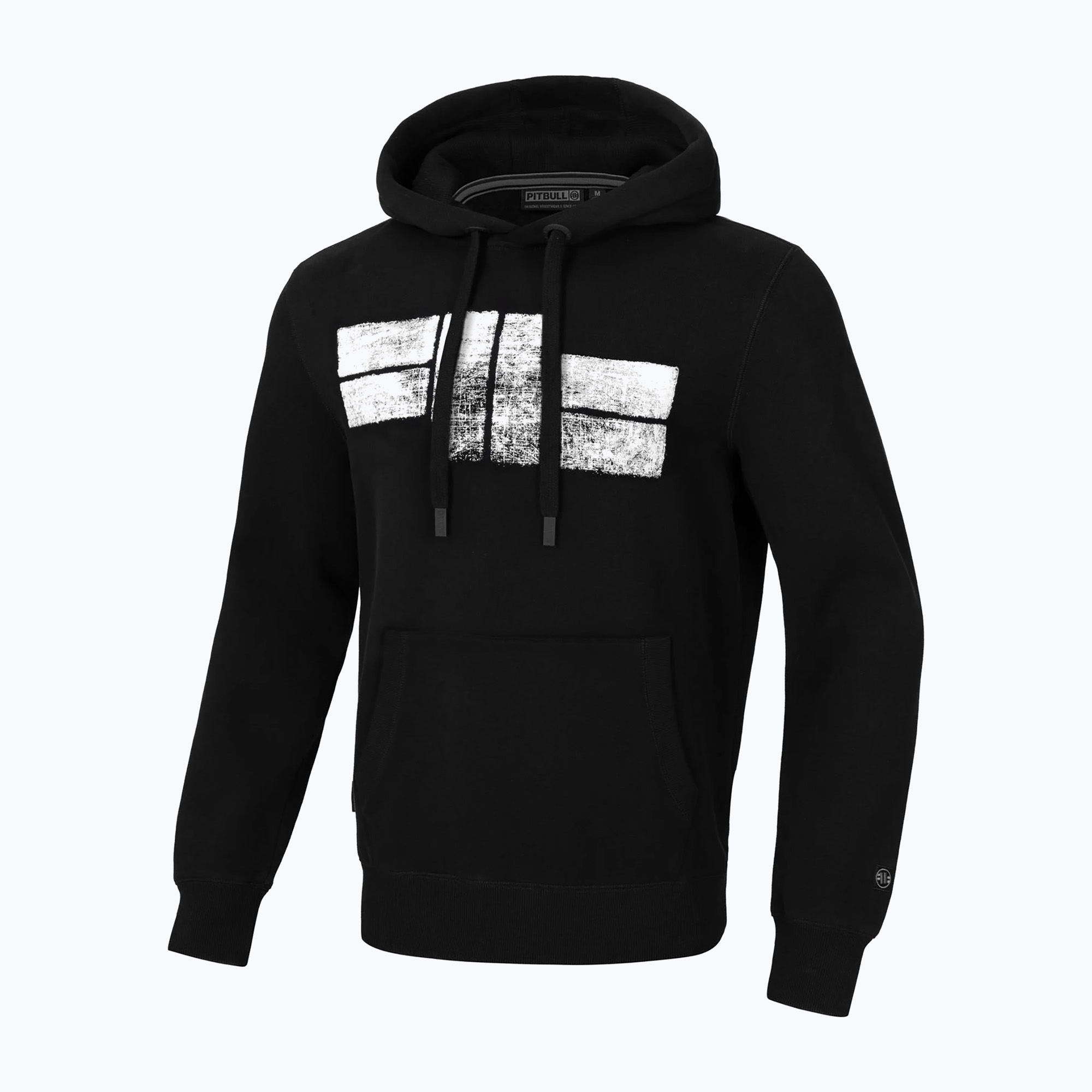 Bluza męska Pitbull Hooded Classic Logo black | WYSYŁKA W 24H | 30 DNI NA ZWROT