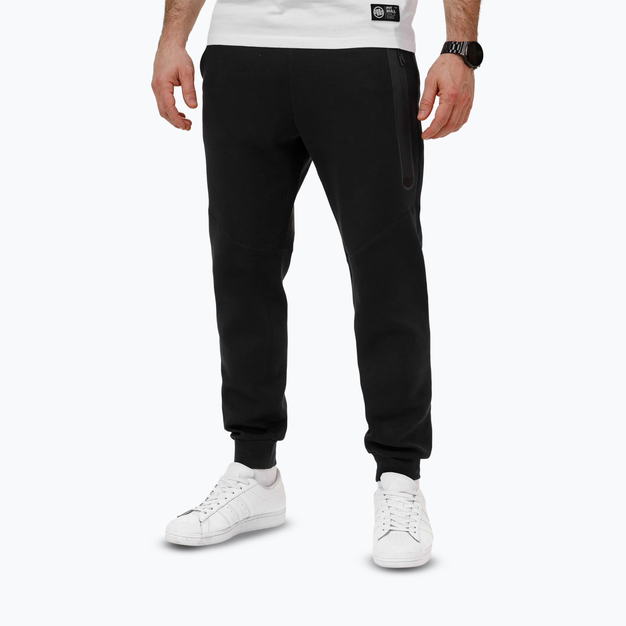 Spodnie Pitbull Pocket Dogwood Track Pants black 