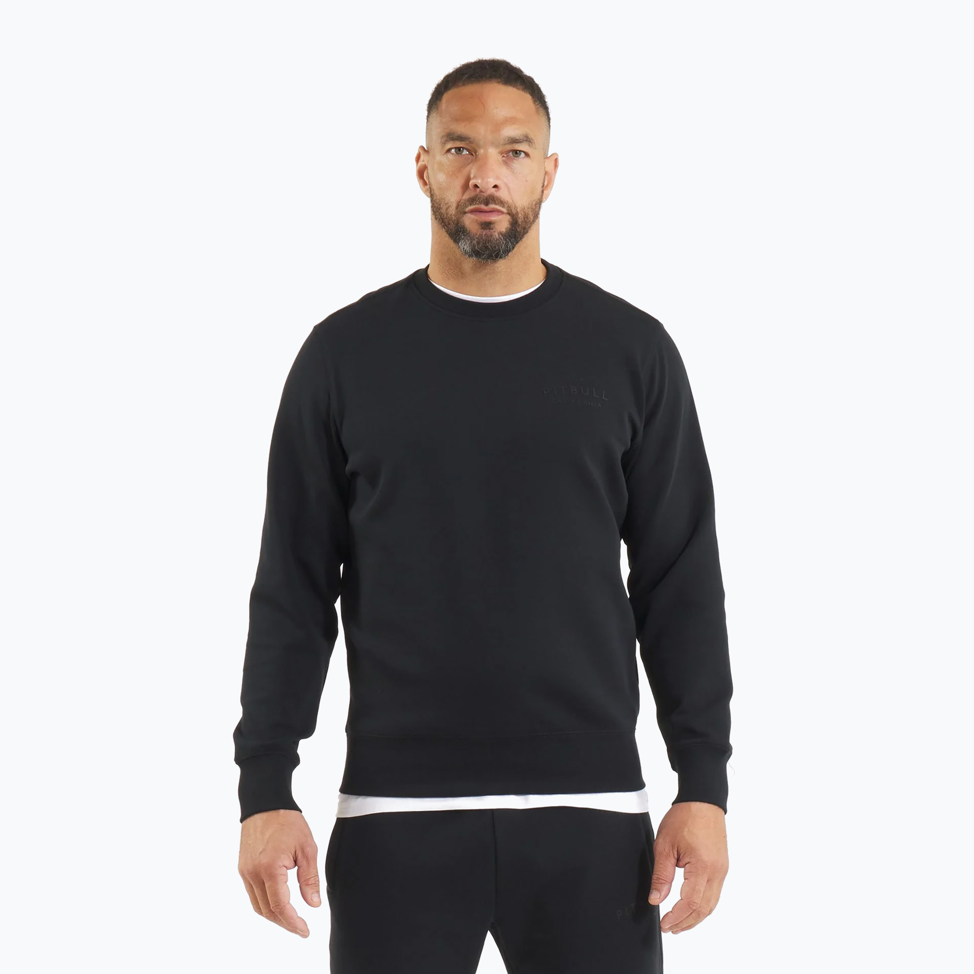 Bluza męska Pitbull Sampson Crewneck Sweatshirt black 