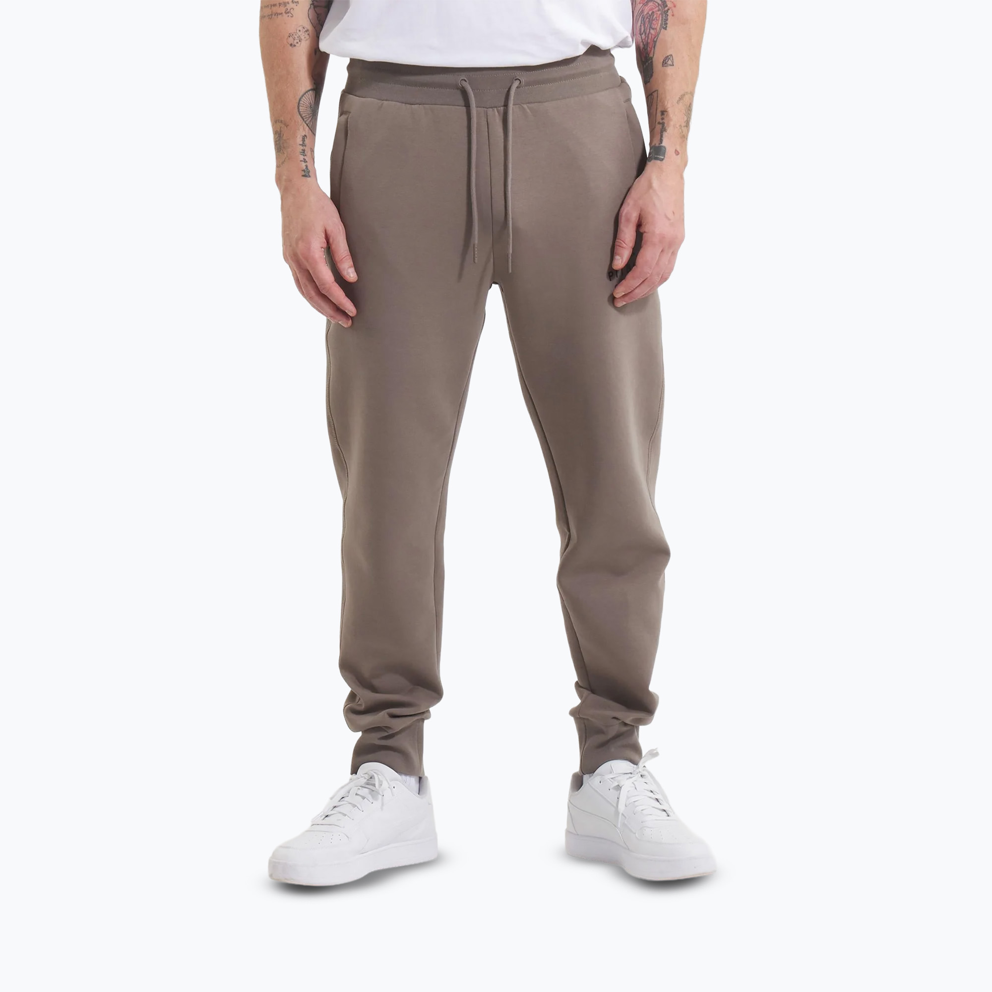 Spodnie męskie Pitbull Sampson Track Pants taupe 