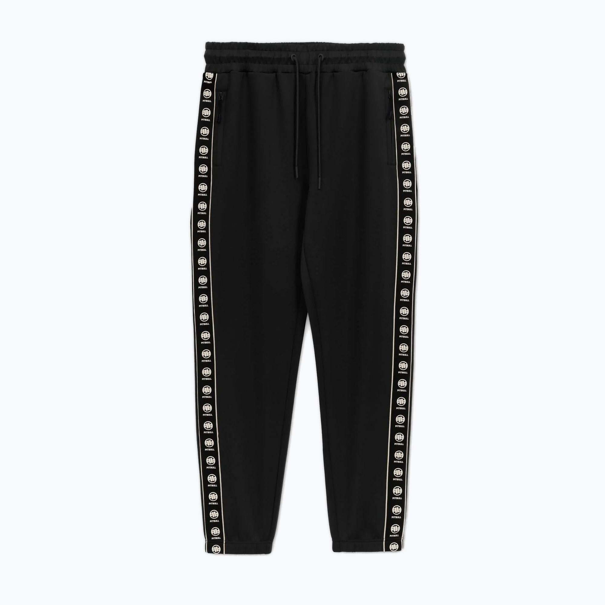 Spodnie męskie Pitbull Track Pants Powers black | WYSYŁKA W 24H | 30 DNI NA ZWROT