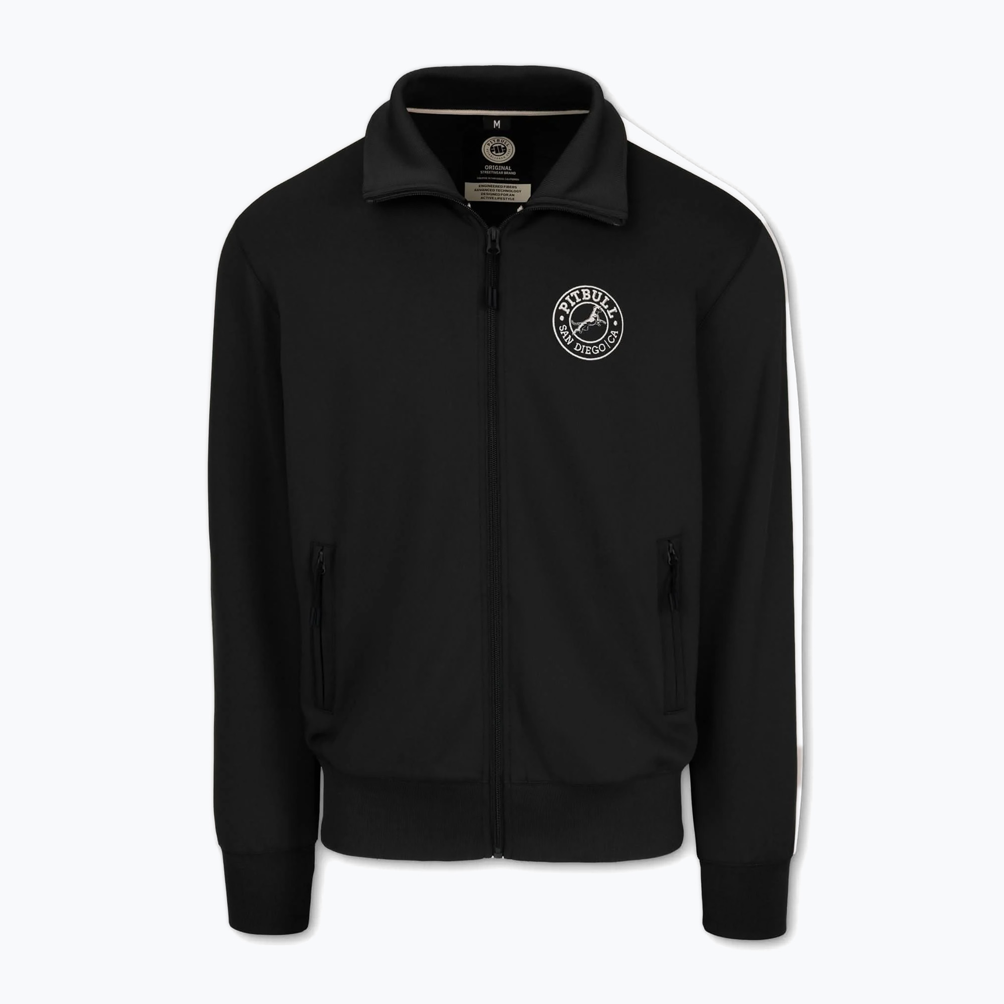 Bluza męska Pitbull Track Jacket San Diego black | WYSYŁKA W 24H | 30 DNI NA ZWROT