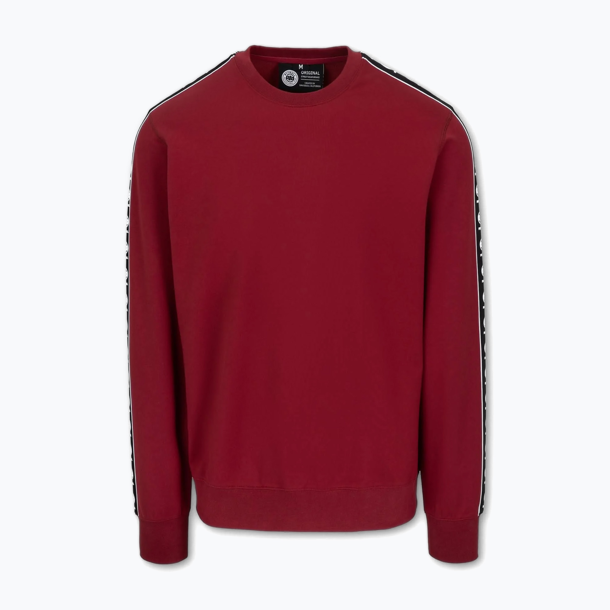 Bluza męska Pitbull Tape Nugget Crewneck Sweatshirt burgundy | WYSYŁKA W 24H | 30 DNI NA ZWROT