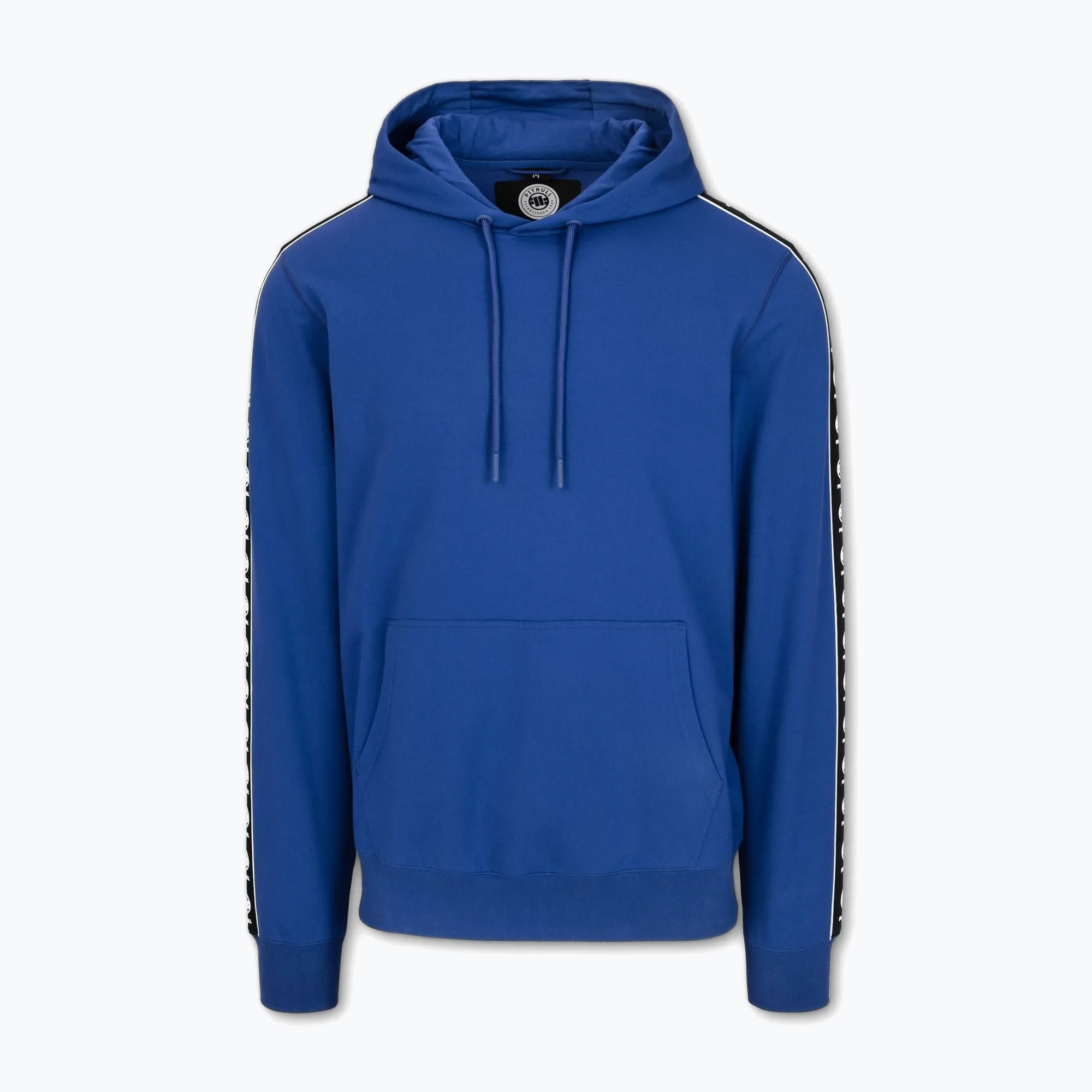 Bluza męska Pitbull Tape Nugget Hooded Sweatshirt electric blue | WYSYŁKA W 24H | 30 DNI NA ZWROT