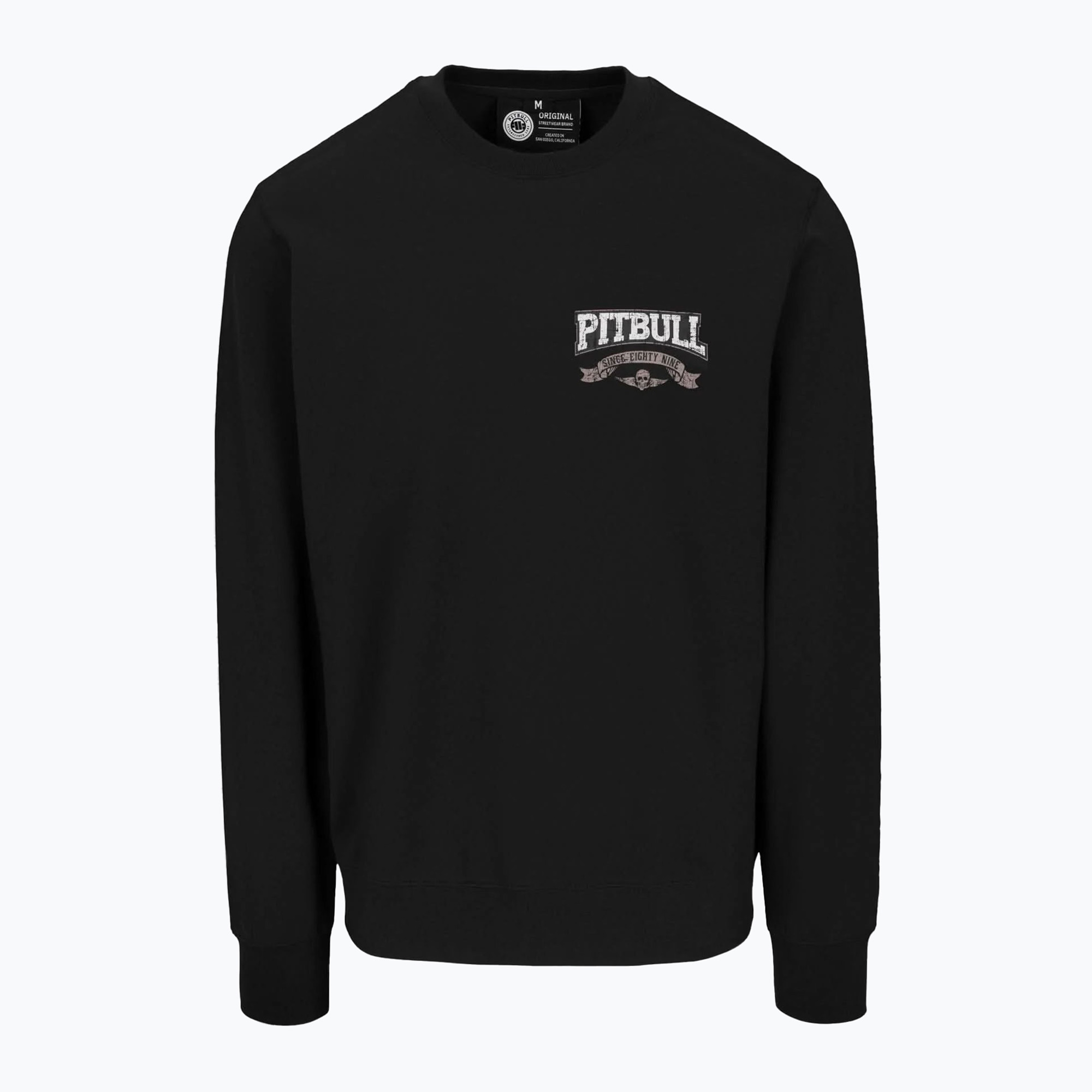 Bluza męska Pitbull Troublemaker Crewneck Sweatshirt black | WYSYŁKA W 24H | 30 DNI NA ZWROT