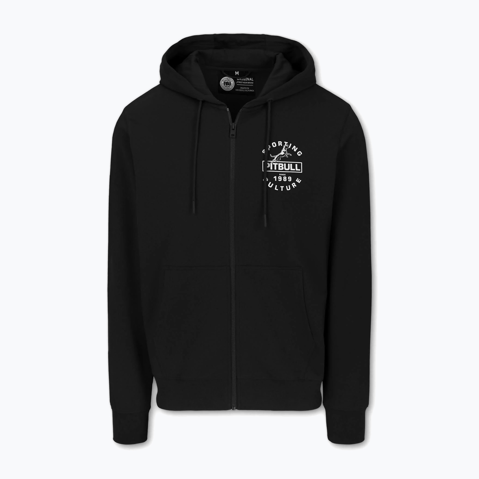 Bluza męska Pitbull Physical Culture Hooded Zip Sweatshirt black | WYSYŁKA W 24H | 30 DNI NA ZWROT