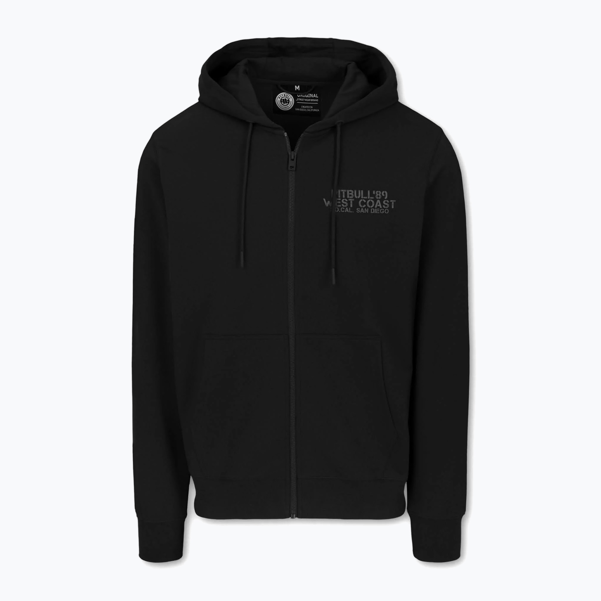 Bluza męska Pitbull Driving Hooded Zip Sweatshirt black | WYSYŁKA W 24H | 30 DNI NA ZWROT