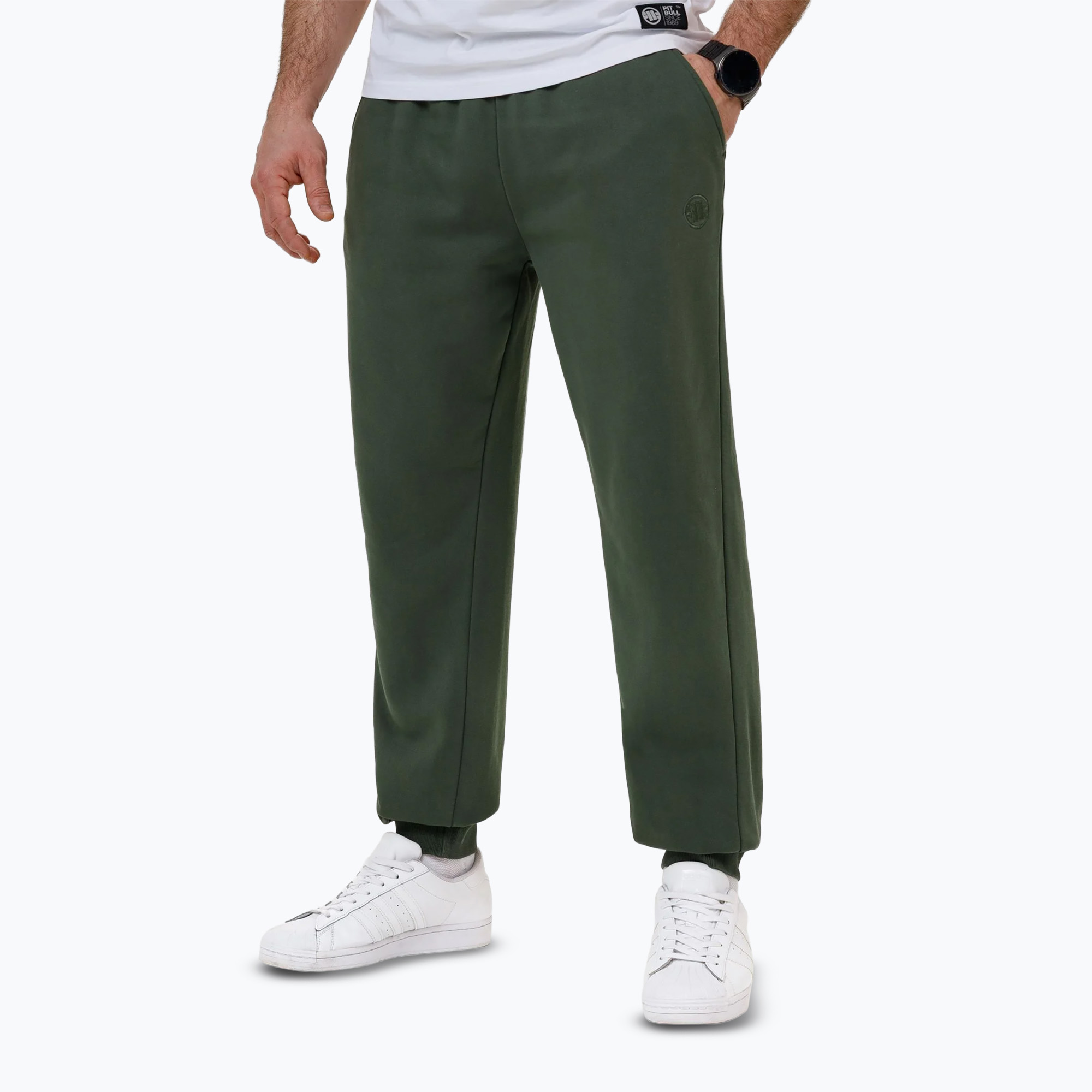 Spodnie męskie Pitbull Lancaster 2 Track Pants sage green 