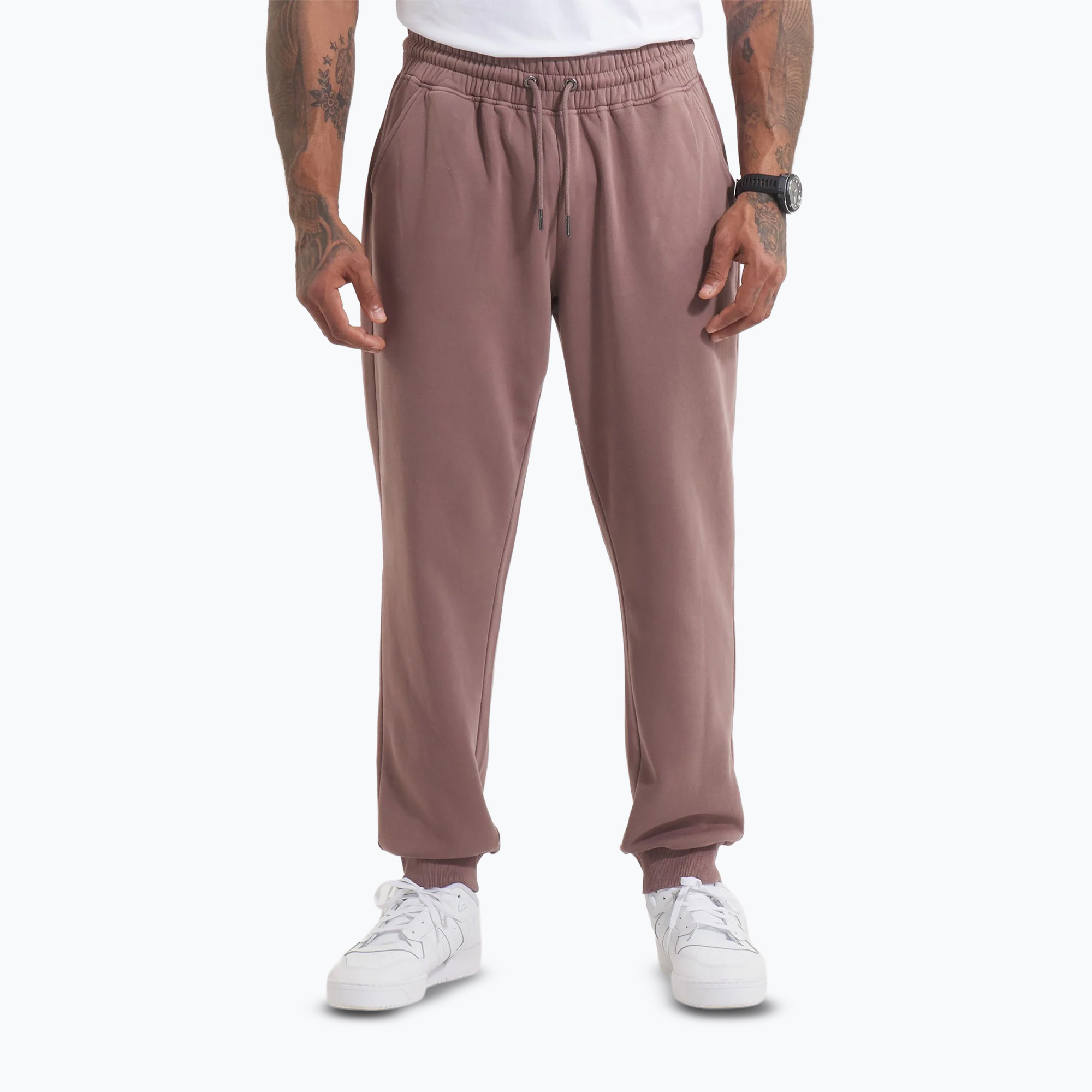 Spodnie męskie Pitbull Lancaster 2 Track Pants washed burgundy 