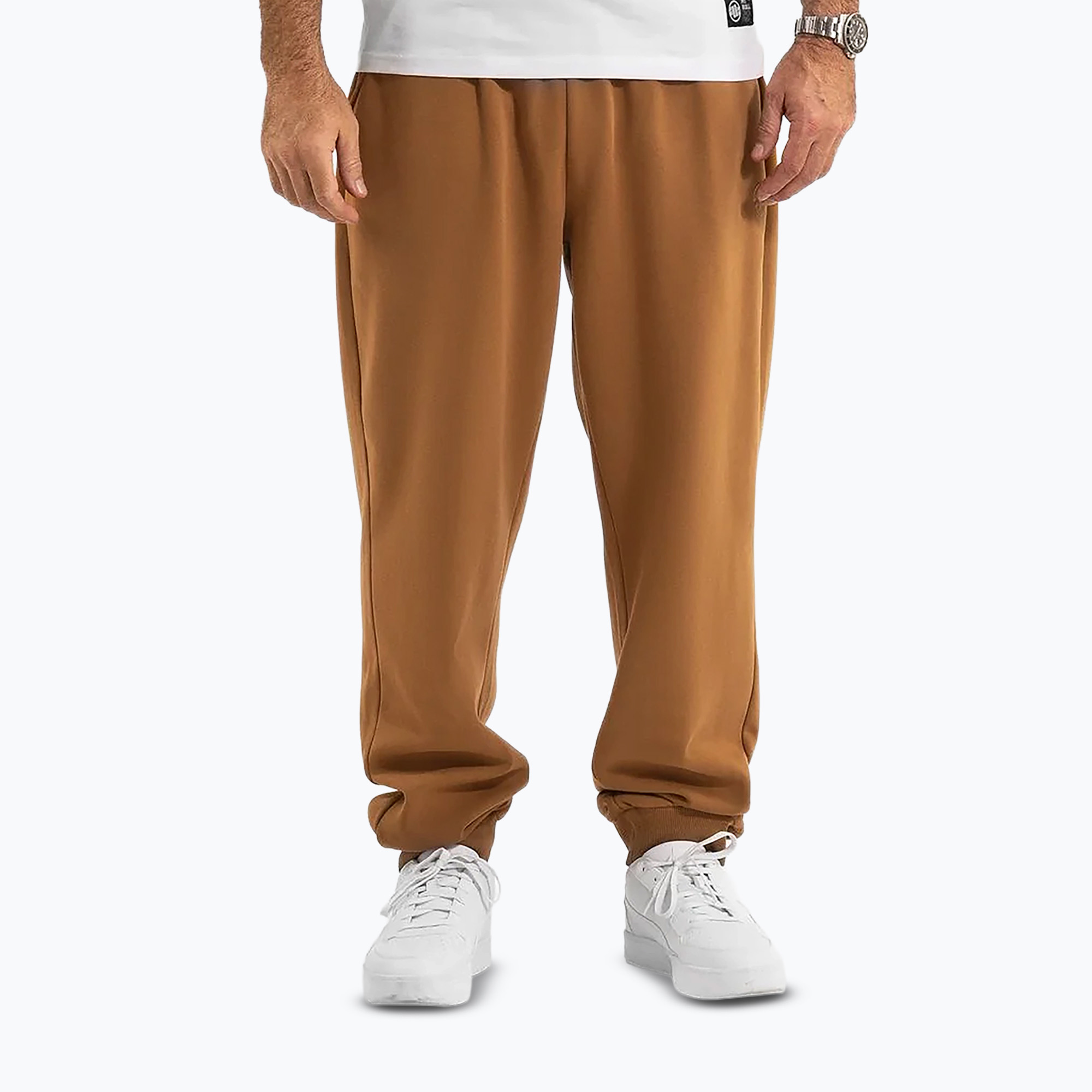 Spodnie męskie Pitbull Lancaster 2 Track Pants honey yellow 