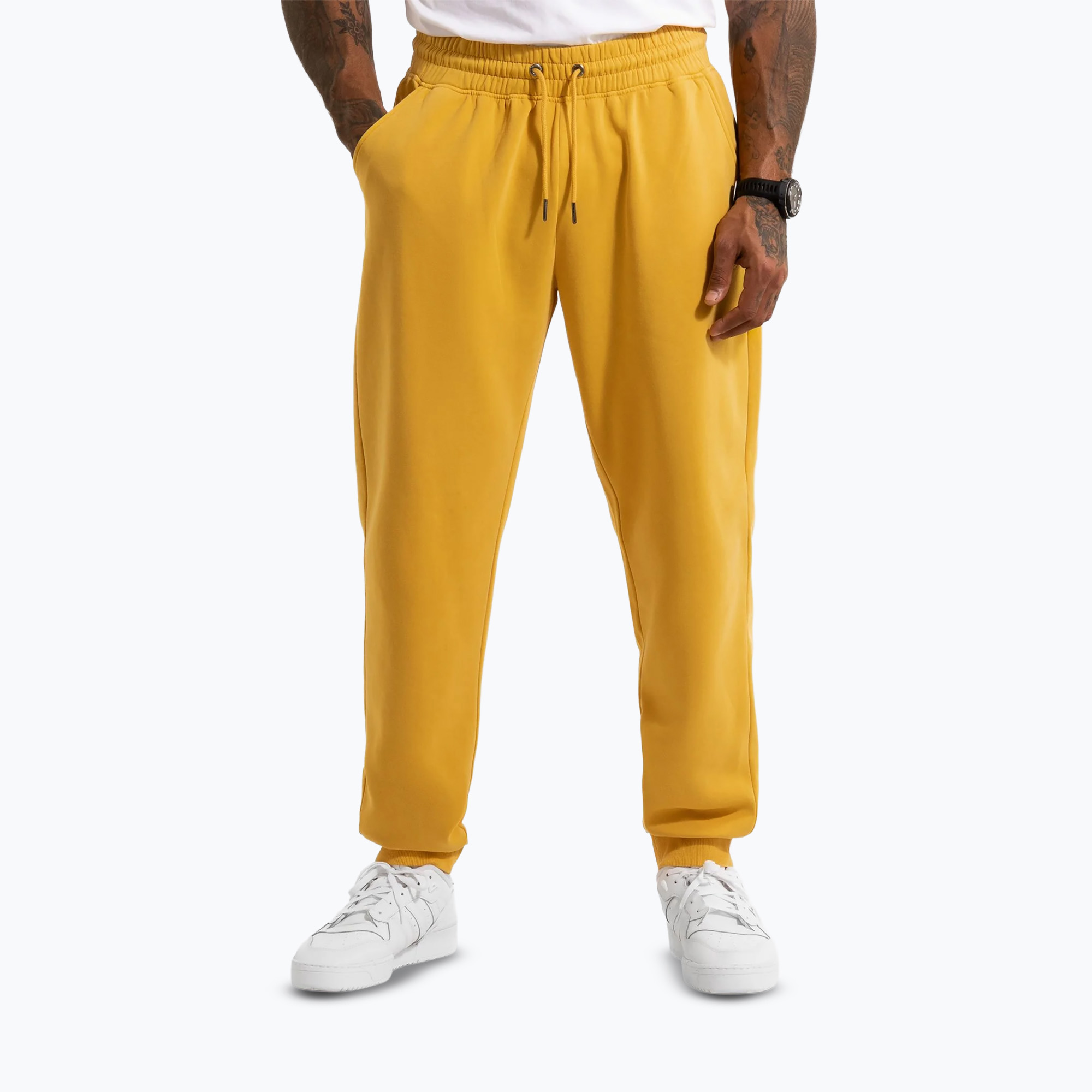 Spodnie męskie Pitbull Lancaster 2 Track Pants washed yellow 