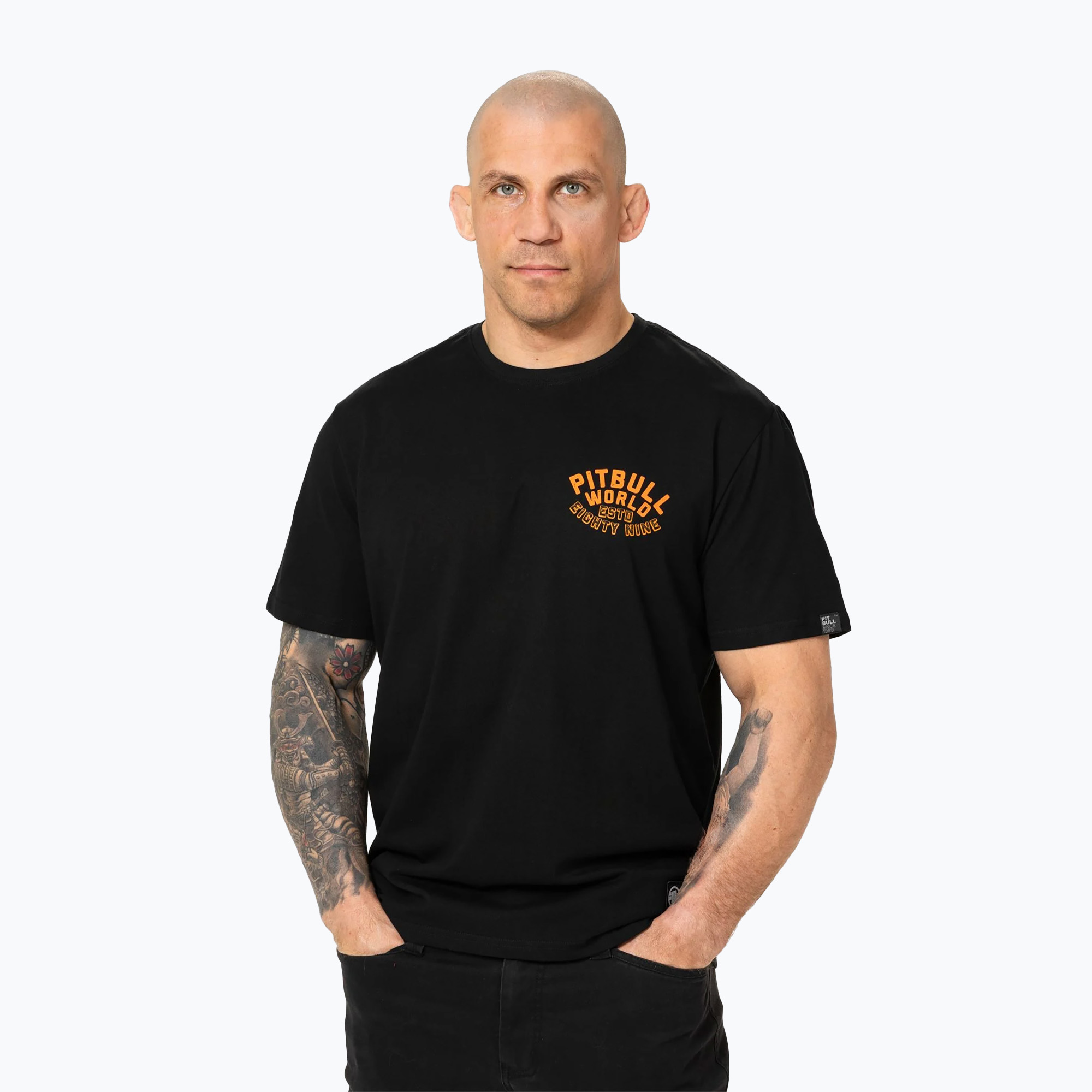 Koszulka męska Pitbull Guardian Angel black 