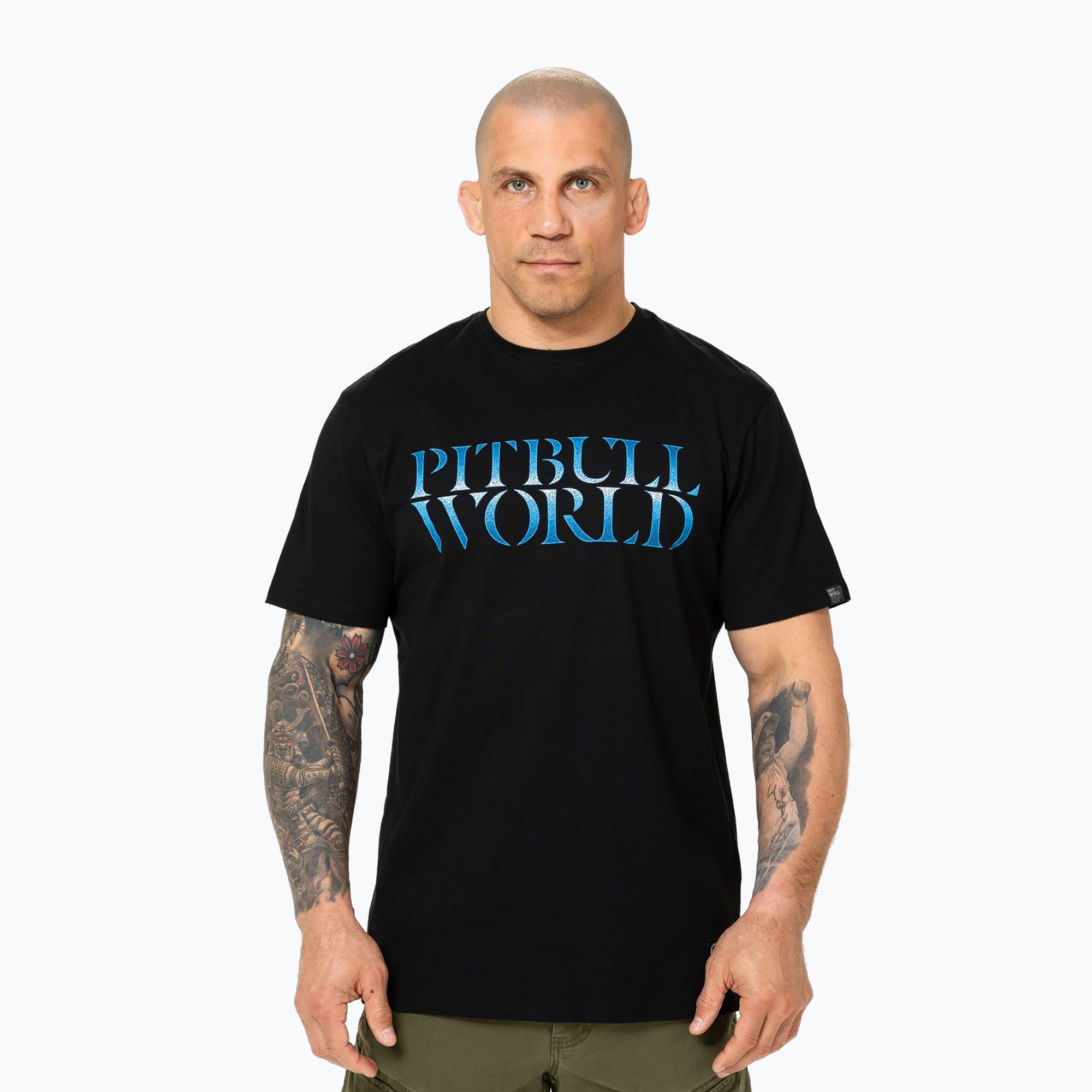 Koszulka męska Pitbull World black 