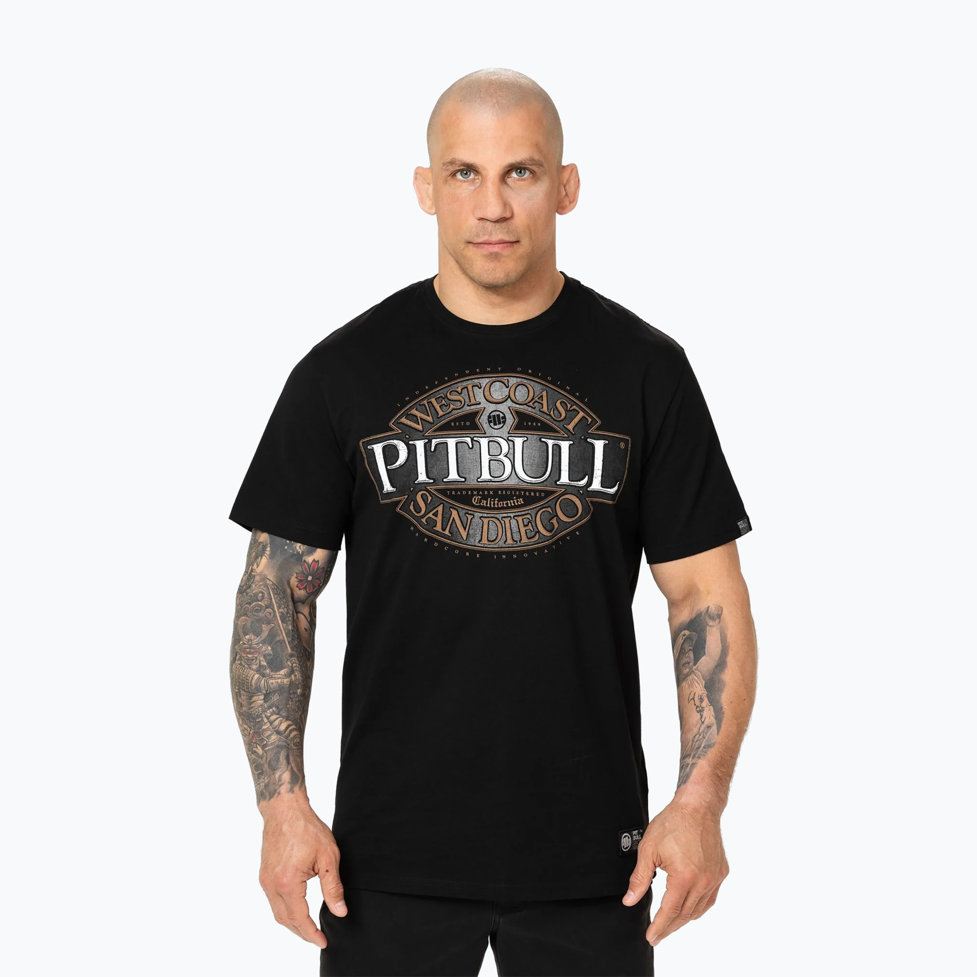 Koszulka męska Pitbull Tommy Gun black 