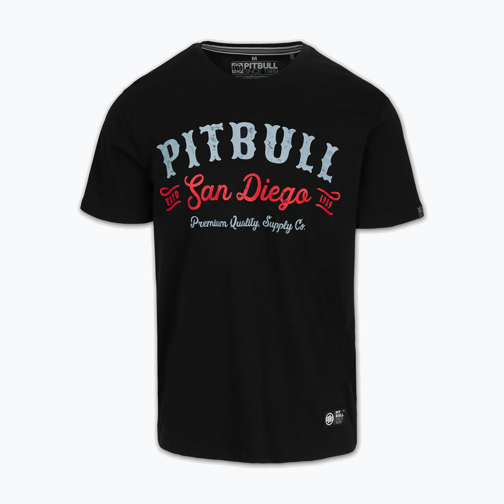 Koszulka męska Pitbull Strenght & Respect black 