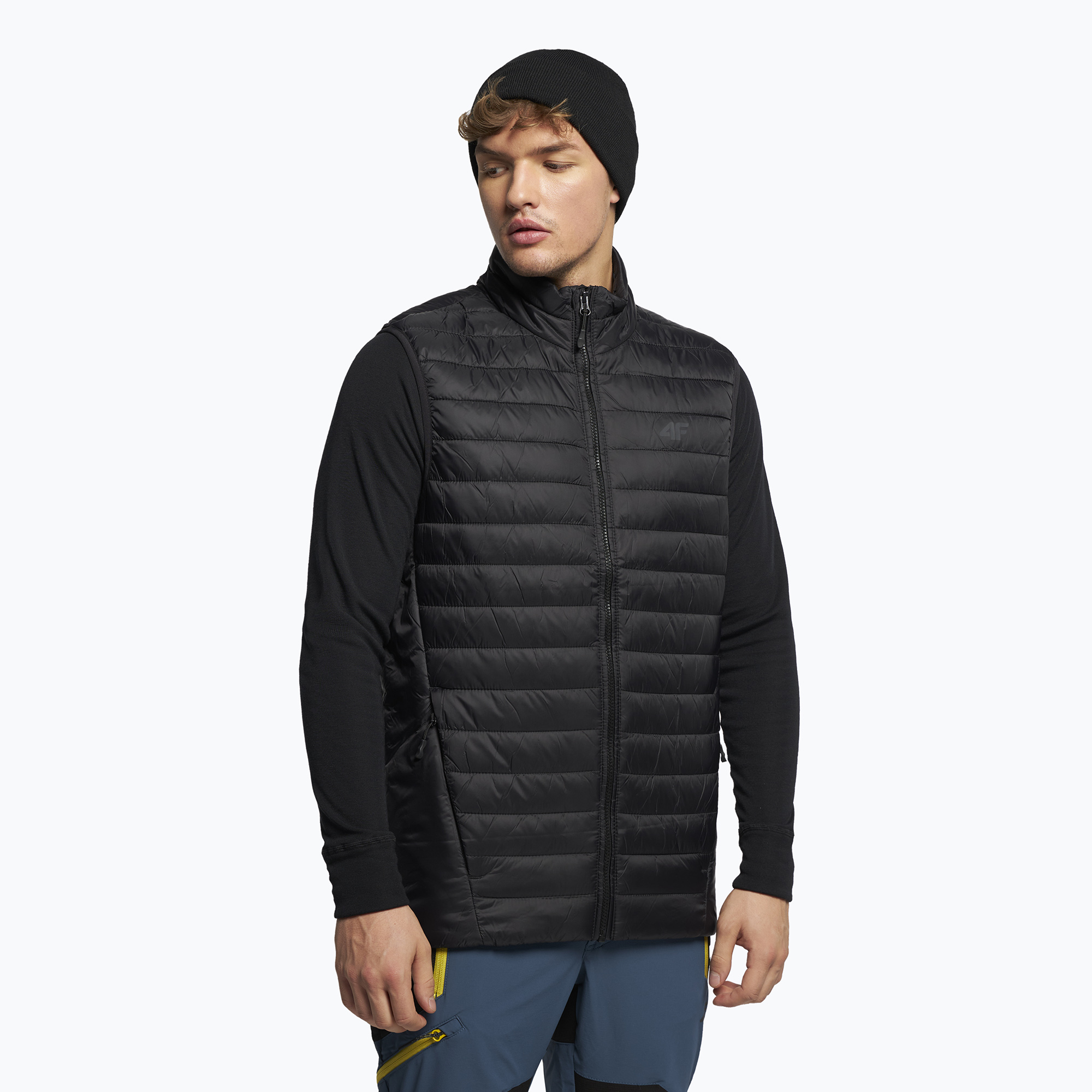 Bezrękawnik męski 4F KUMP001 deep black | WYSYŁKA W 24H | 30 DNI NA ZWROT