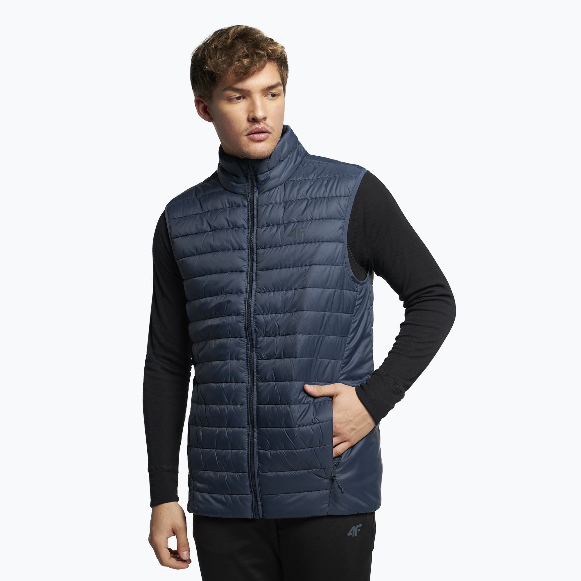 Bezrękawnik męski 4F KUMP001 dark blue | WYSYŁKA W 24H | 30 DNI NA ZWROT